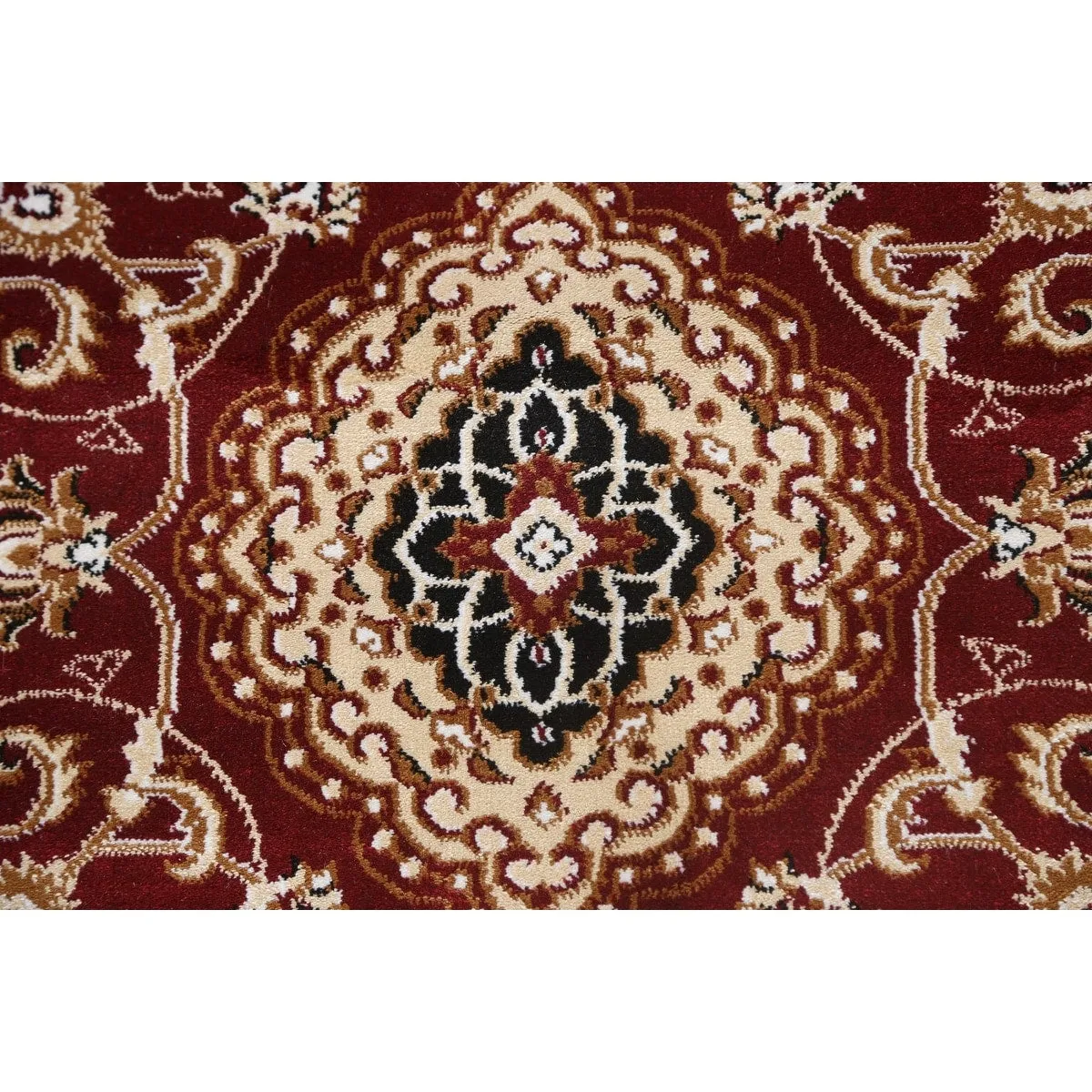 Traditional Floral Medallion Tabriz Turkish Area Rug Oriental Carpet