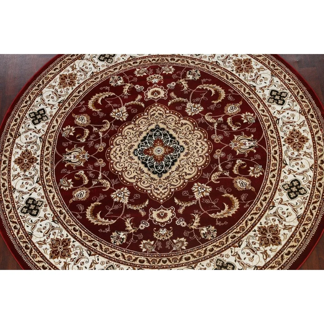 Traditional Floral Medallion Tabriz Turkish Area Rug Oriental Carpet