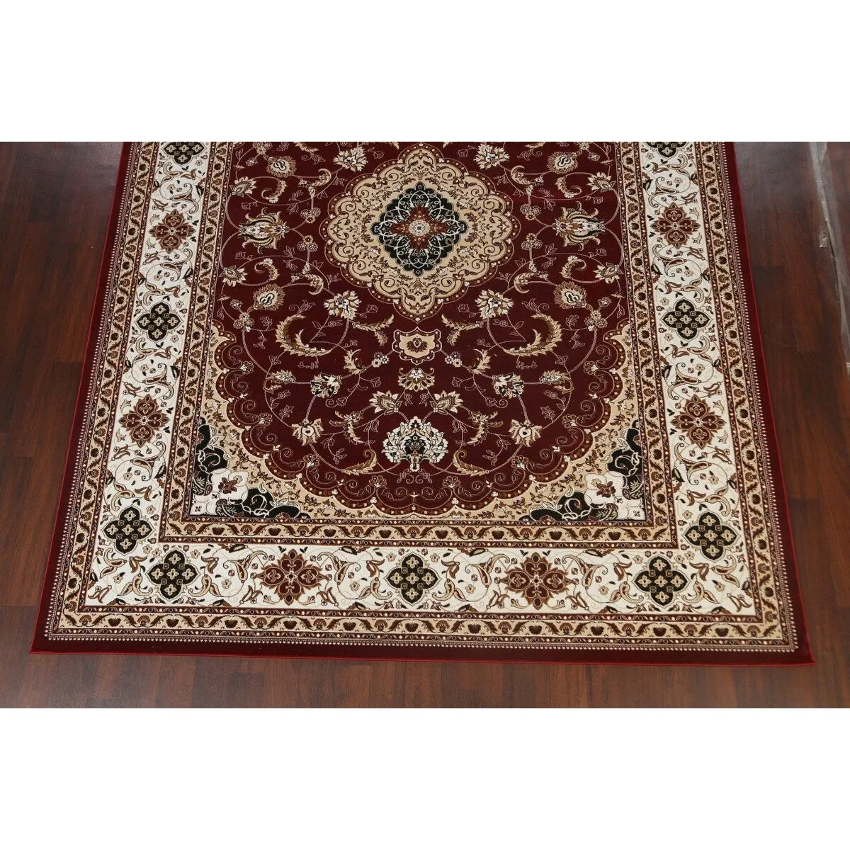Traditional Floral Medallion Tabriz Turkish Area Rug Oriental Carpet