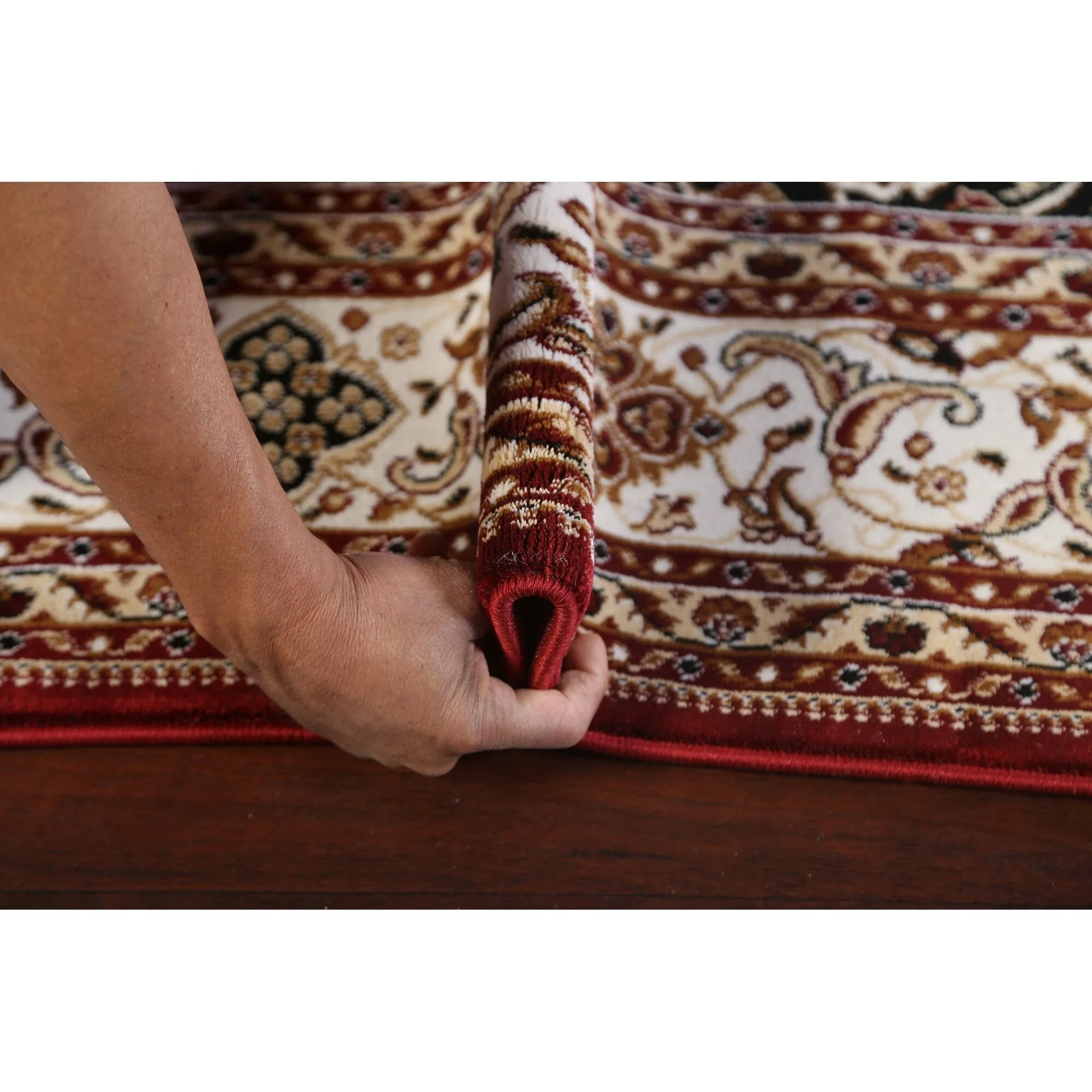 Traditional Floral Medallion Tabriz Turkish Area Rug Oriental Carpet