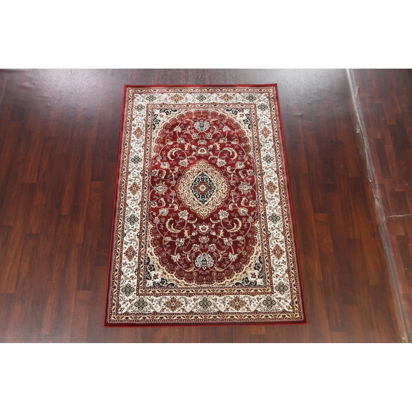 Traditional Floral Medallion Tabriz Turkish Area Rug Oriental Carpet