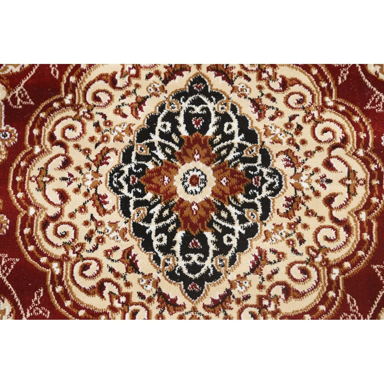 Traditional Floral Medallion Tabriz Turkish Area Rug Oriental Carpet