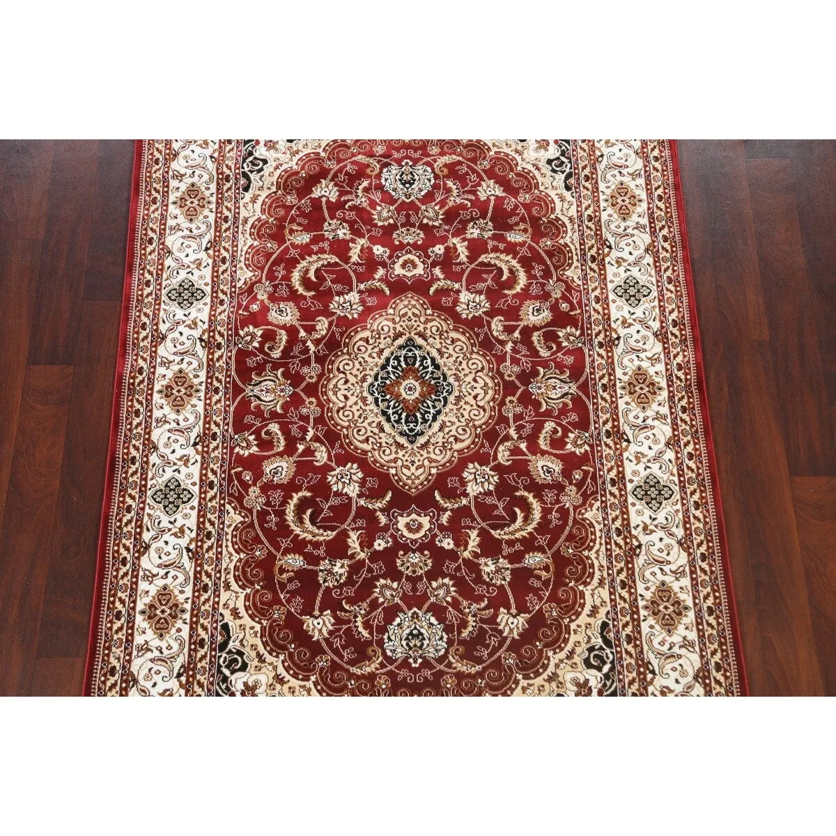 Traditional Floral Medallion Tabriz Turkish Area Rug Oriental Carpet