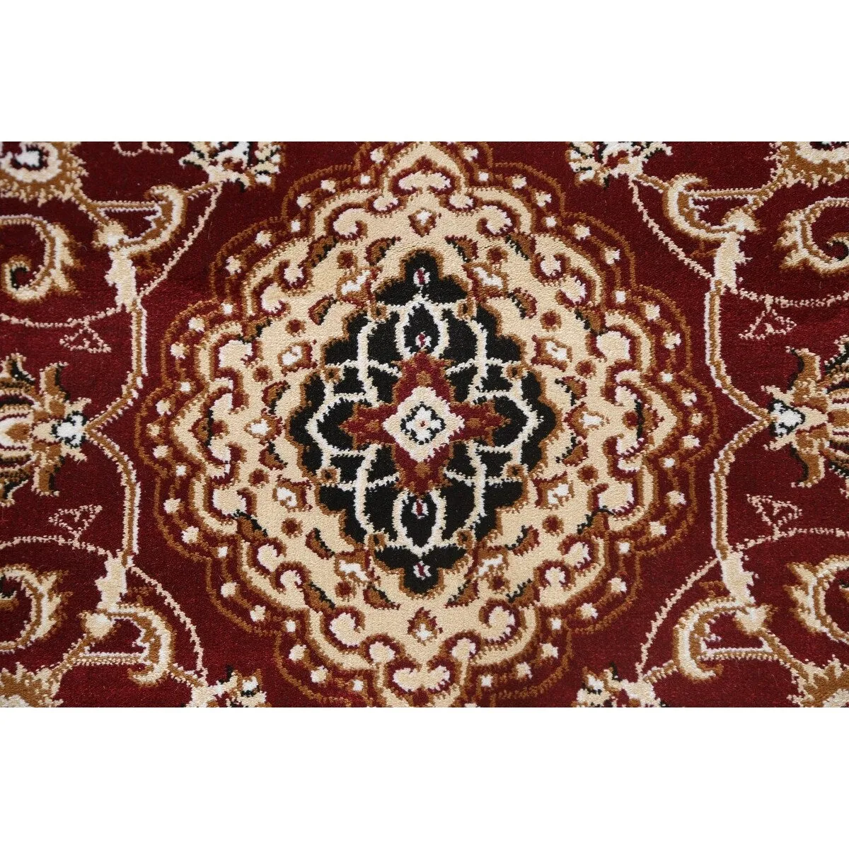 Traditional Floral Medallion Tabriz Turkish Area Rug Oriental Carpet