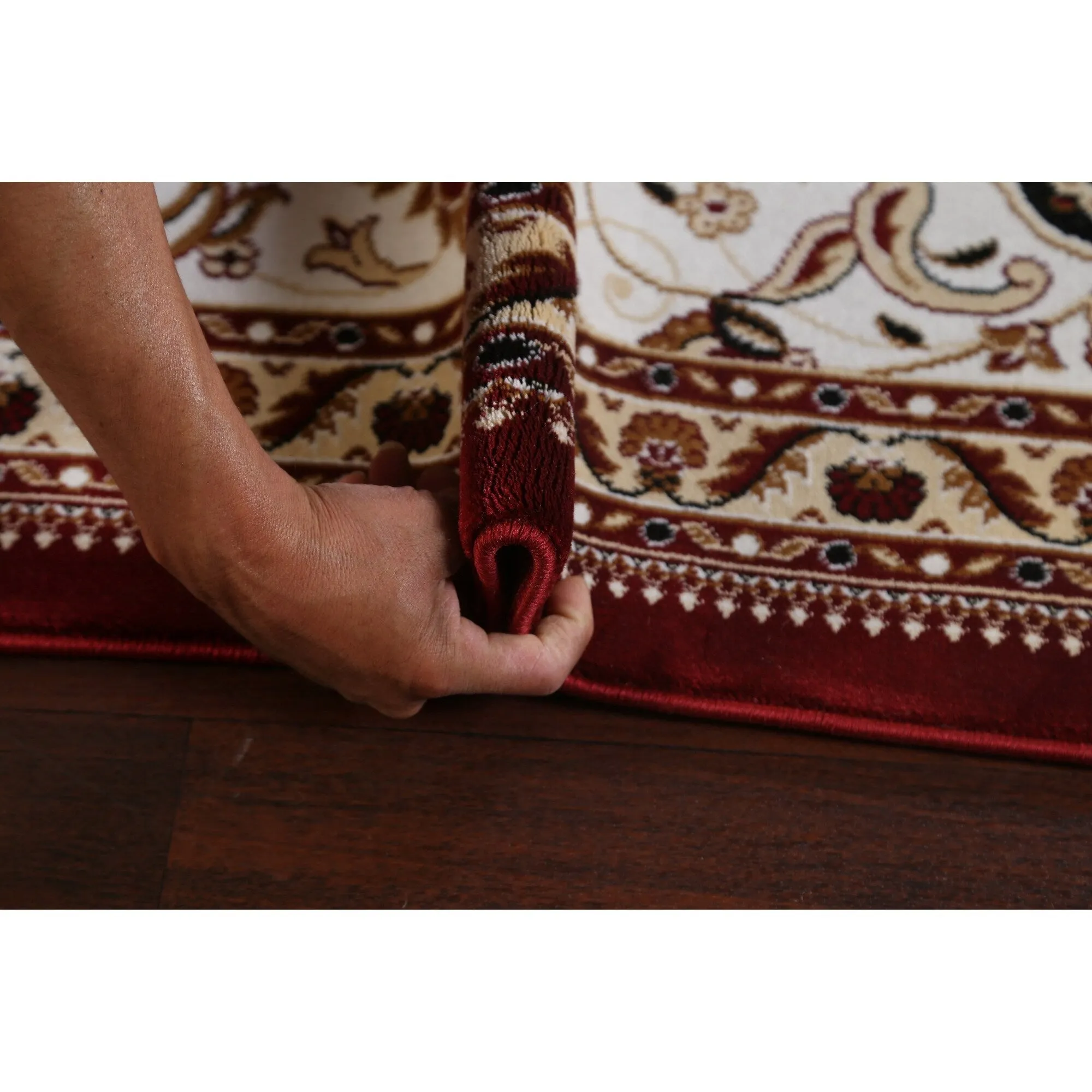 Traditional Floral Medallion Tabriz Turkish Area Rug Oriental Carpet