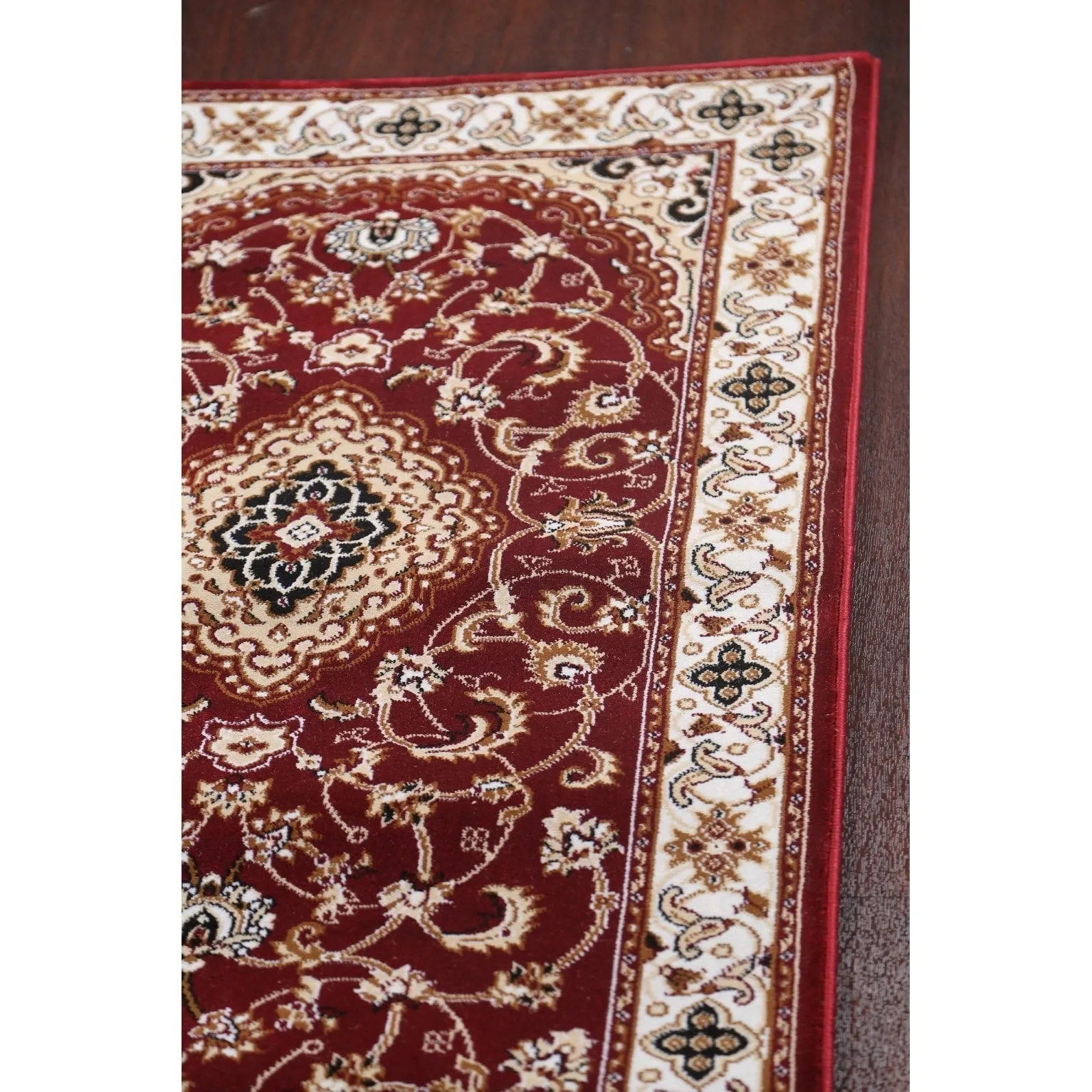 Traditional Floral Medallion Tabriz Turkish Area Rug Oriental Carpet