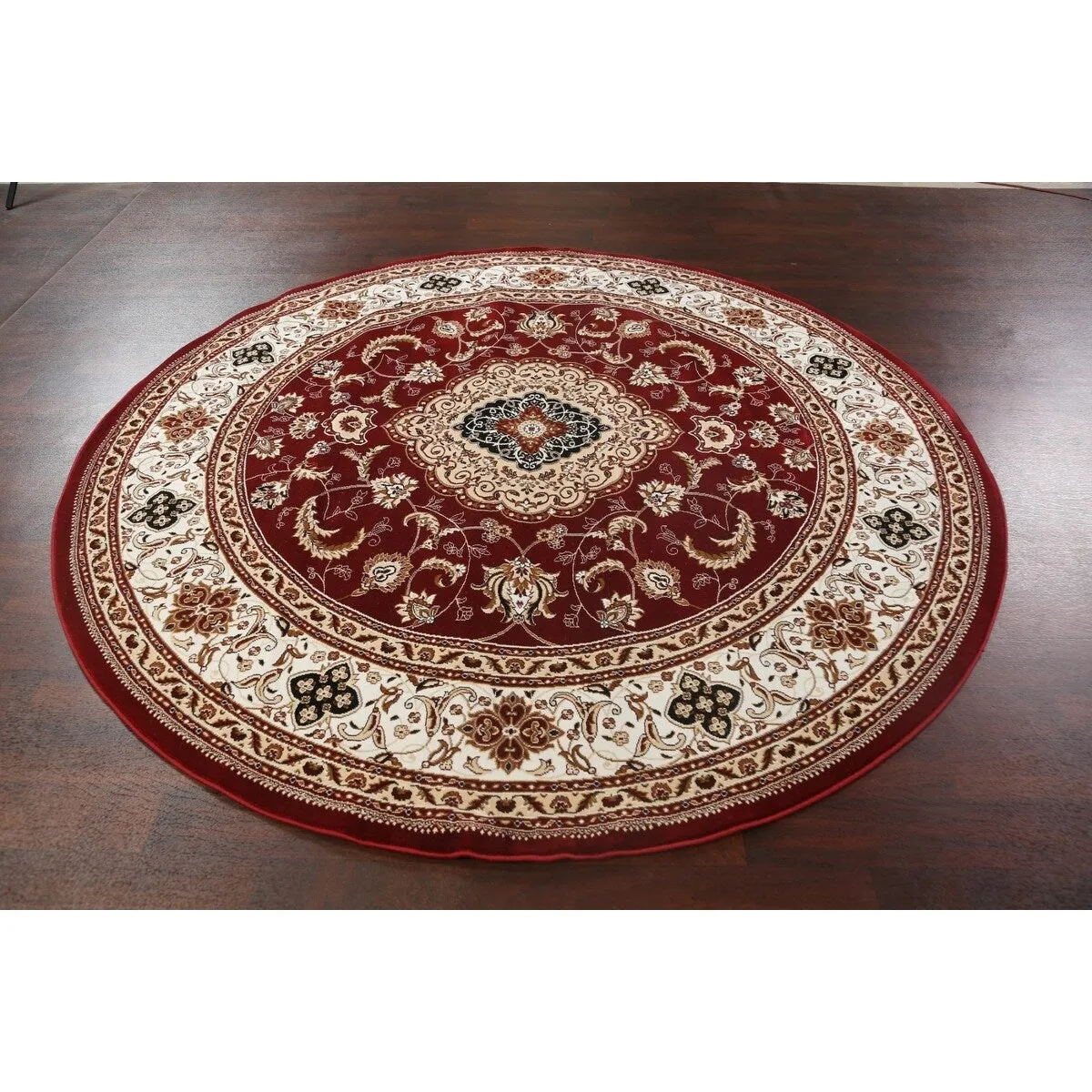 Traditional Floral Medallion Tabriz Turkish Area Rug Oriental Carpet