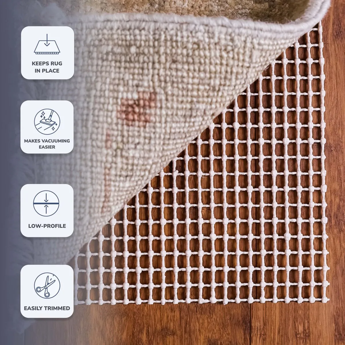 Ultra Natural Non Slip Rug Pad by Slip-Stop