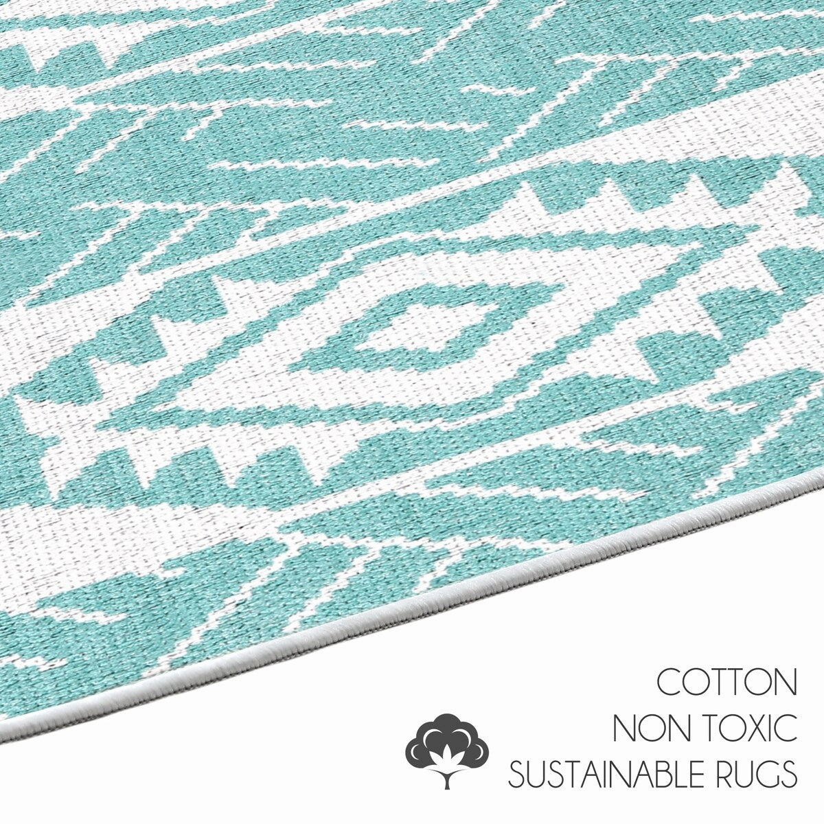 Under Sink Mat - Ultra-Absorbent Cotton Shelf Liners For Kitchen Cabinets - 2X3 feet