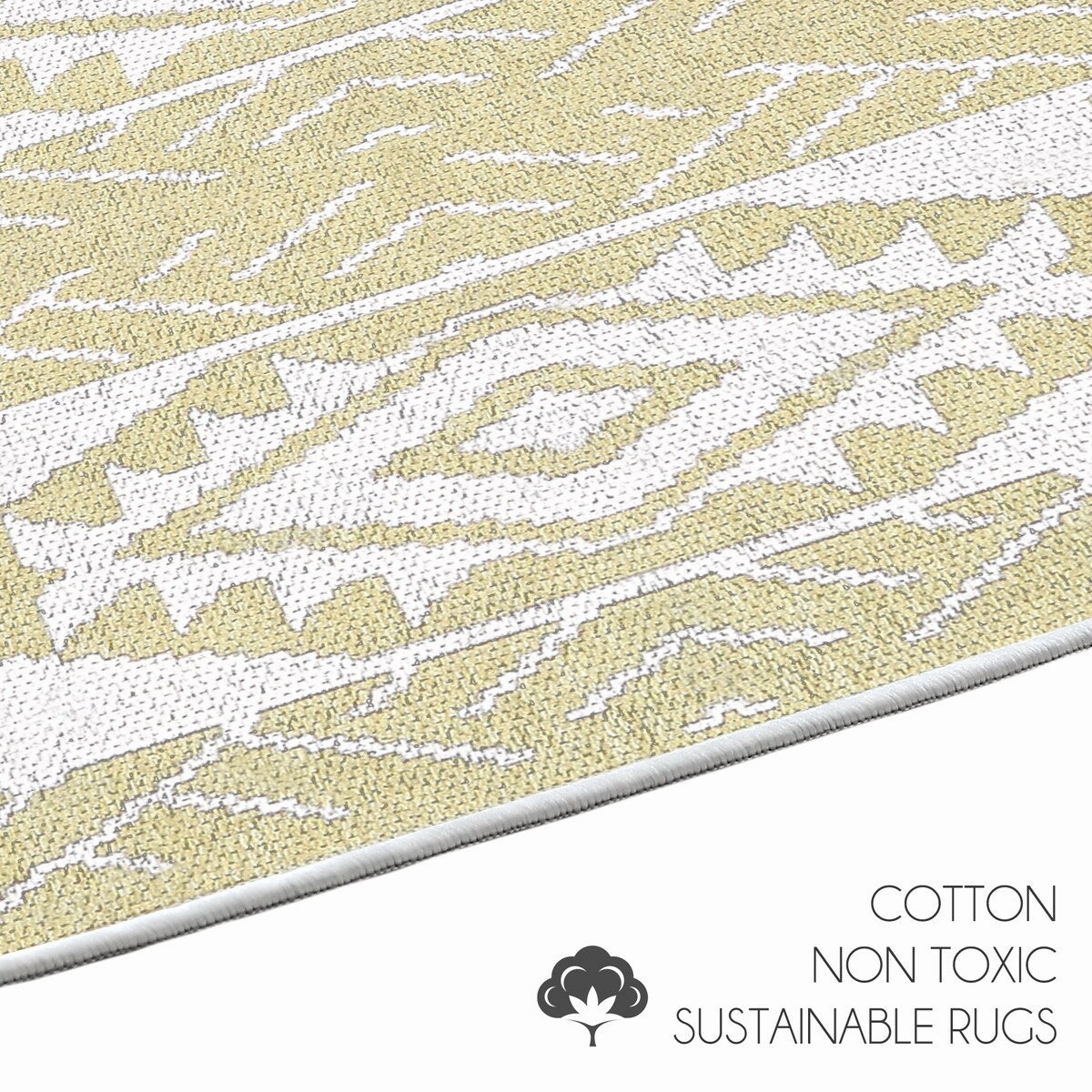 Under Sink Mat - Ultra-Absorbent Cotton Shelf Liners For Kitchen Cabinets - 2X3 feet