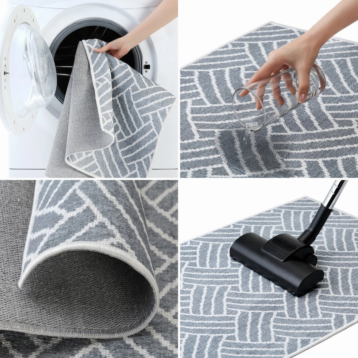 Under Sink Mat - Ultra-Absorbent Cotton Shelf Liners For Kitchen Cabinets - 2X3 feet