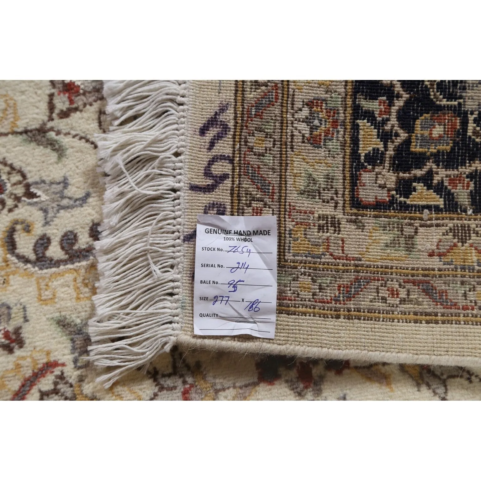 Vegetable Dye Wool/ Silk Tabriz Oriental Area Rug Hand-knotted Carpet - 6'2 x 9'1
