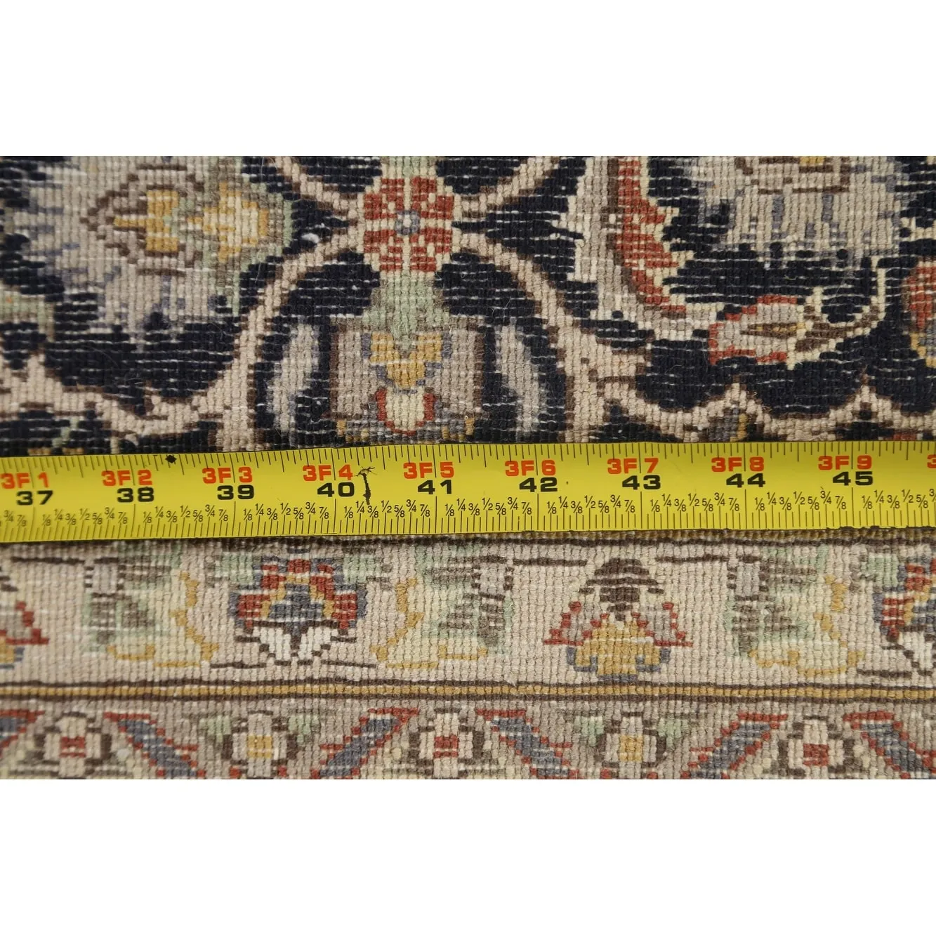 Vegetable Dye Wool/ Silk Tabriz Oriental Area Rug Hand-knotted Carpet - 6'2 x 9'1