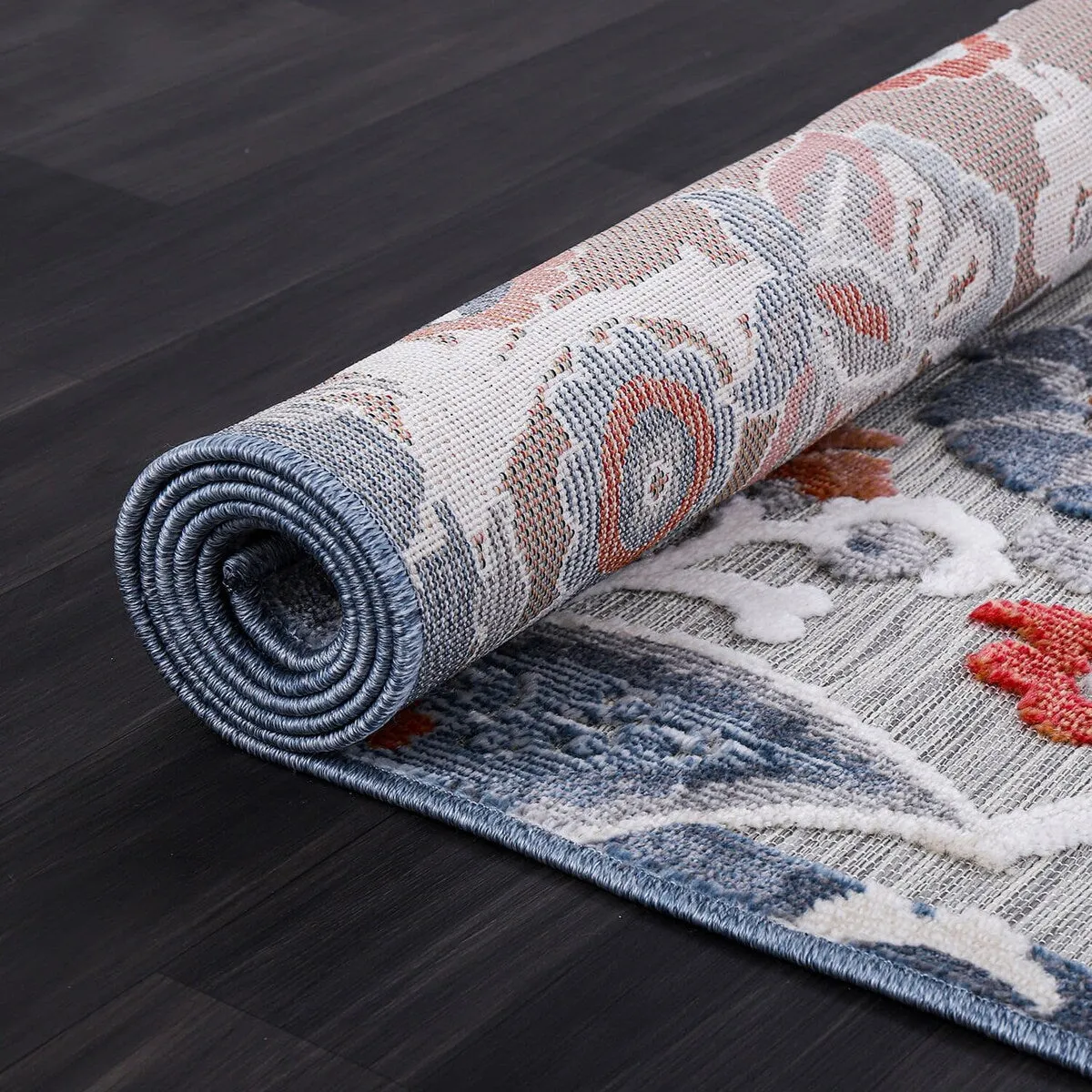 VILLADECOR Spread Indoor Outdoor Area Rug Low High Pile Rugs For Patio