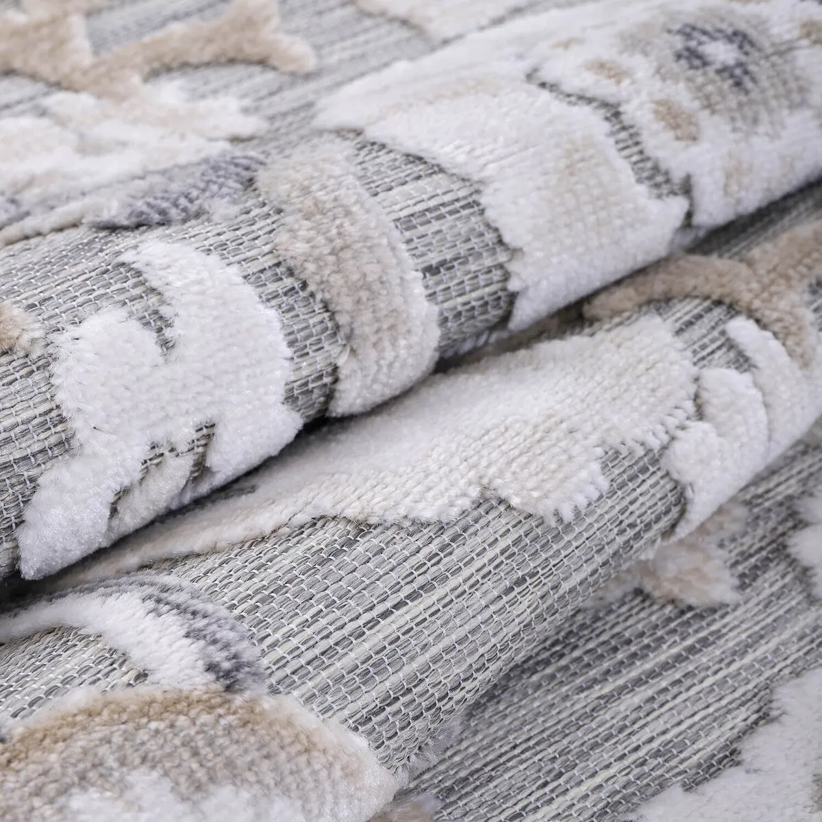 VILLADECOR Spread Indoor Outdoor Area Rug Low High Pile Rugs For Patio