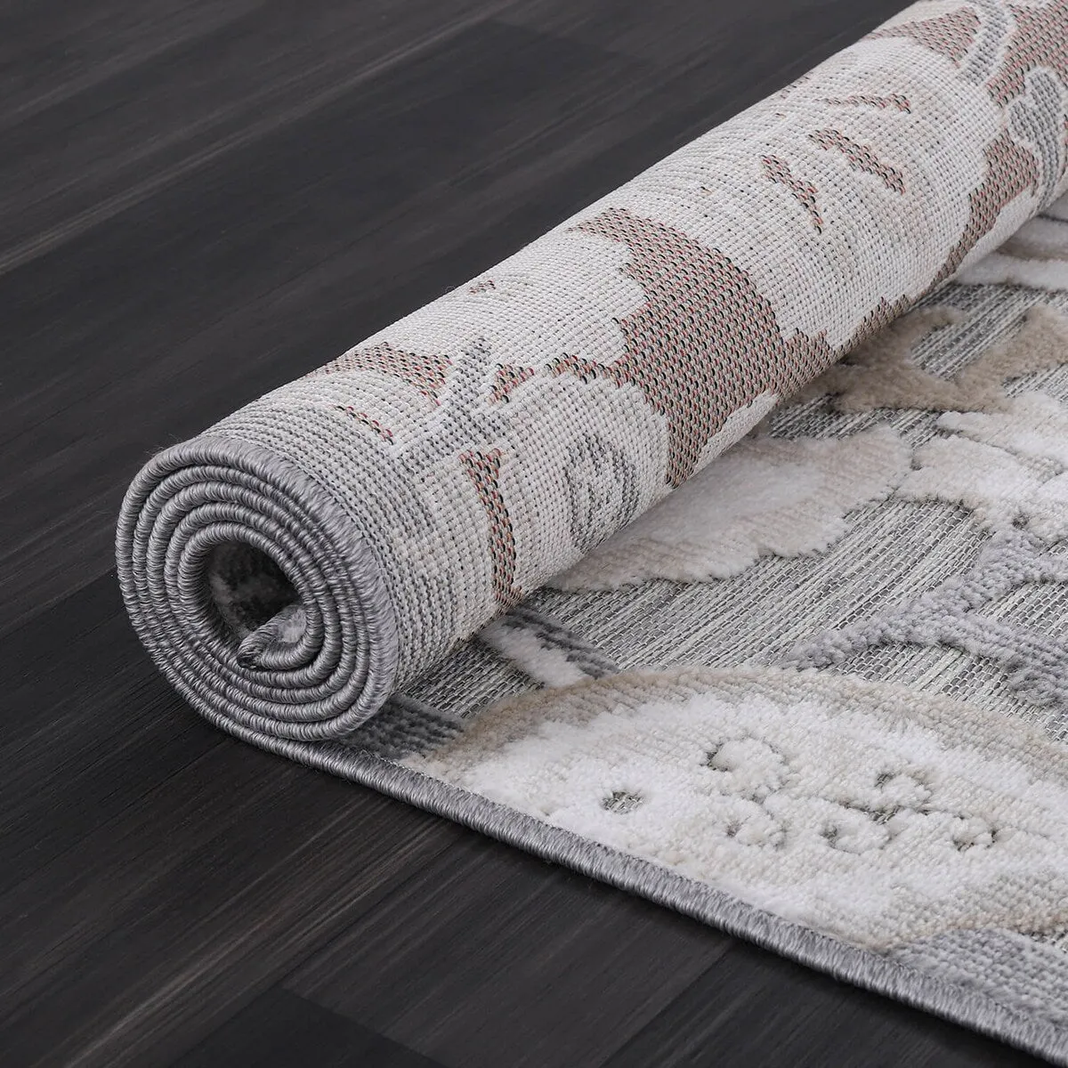 VILLADECOR Spread Indoor Outdoor Area Rug Low High Pile Rugs For Patio
