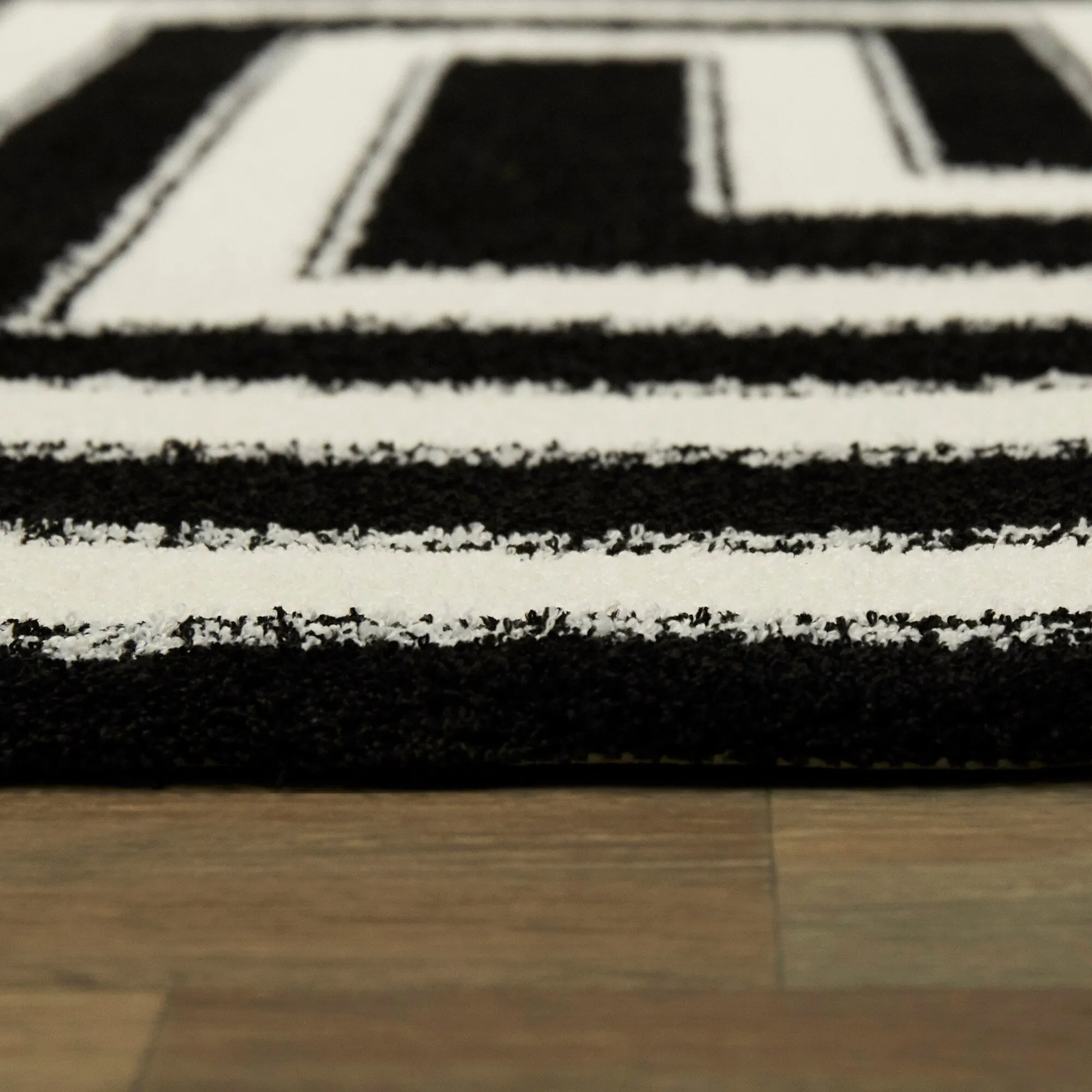 Vincent Art Deco Border Area Rug