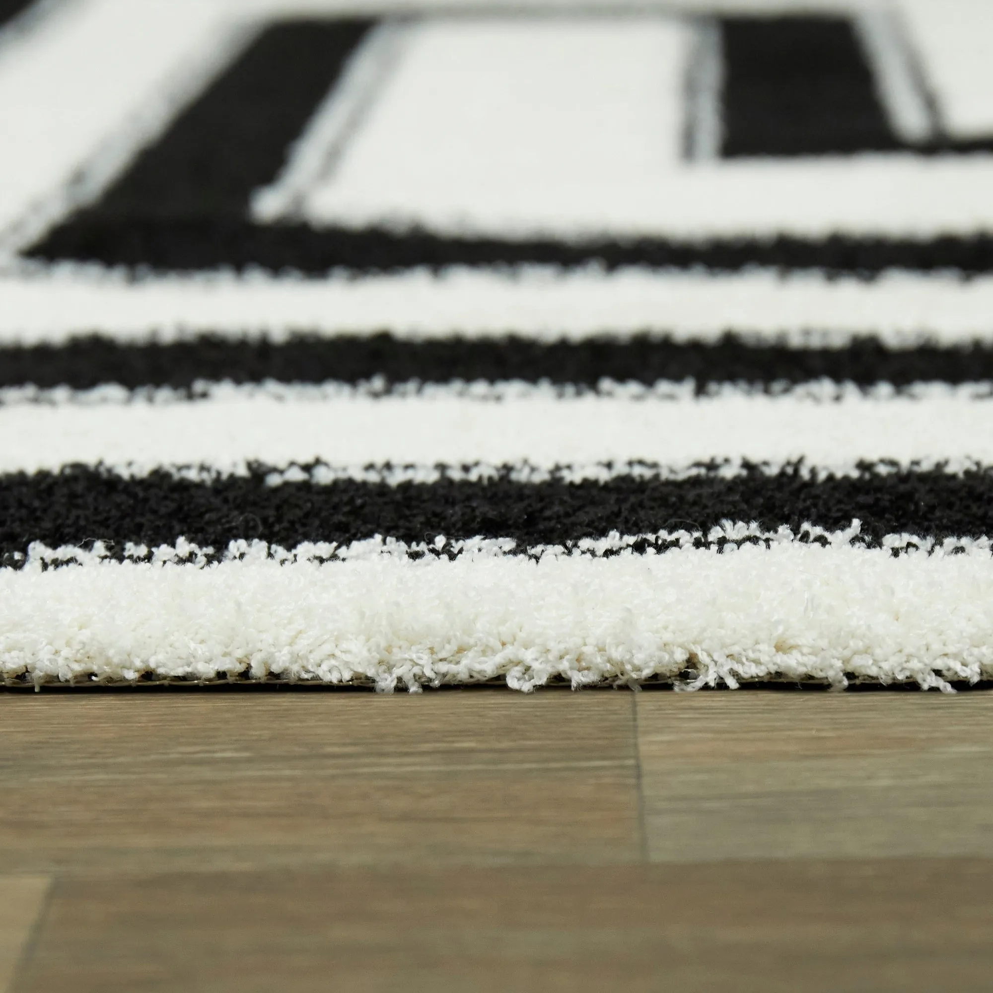 Vincent Art Deco Border Area Rug