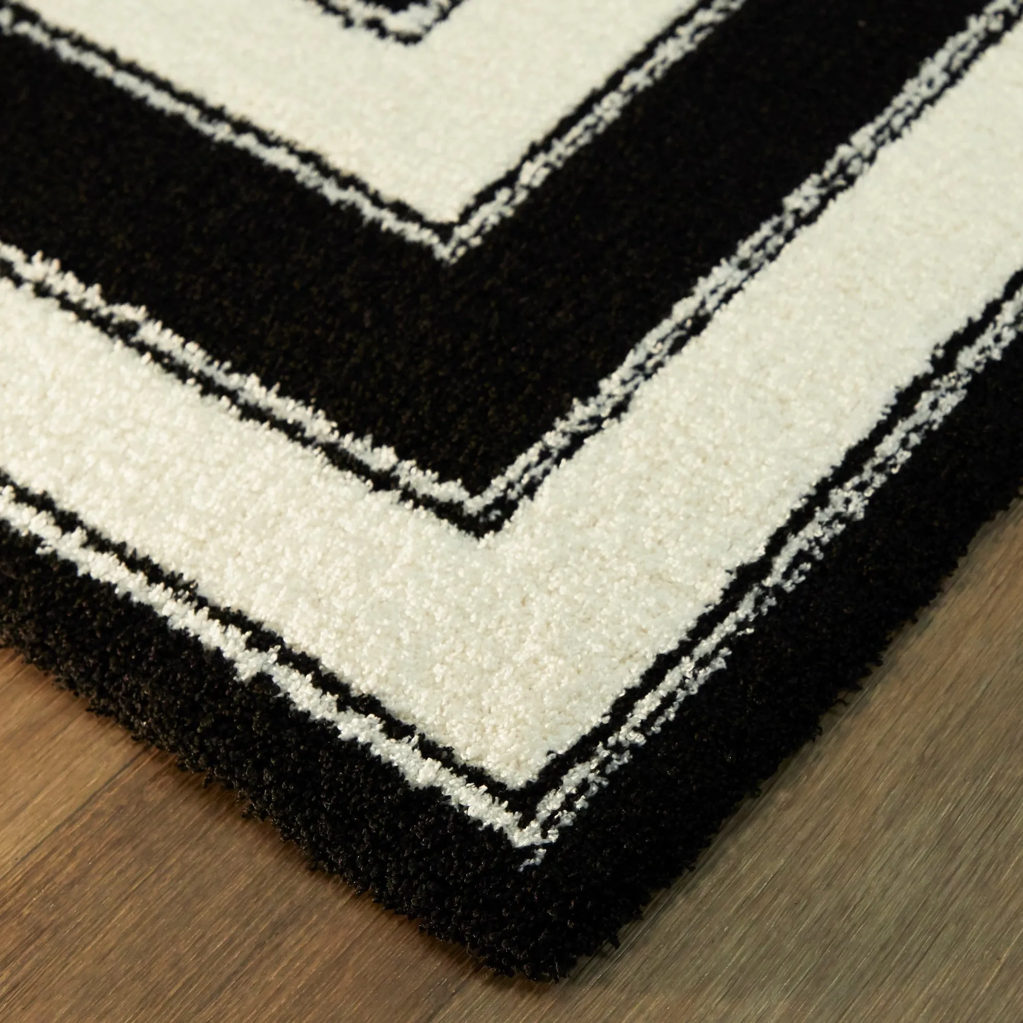 Vincent Art Deco Border Area Rug