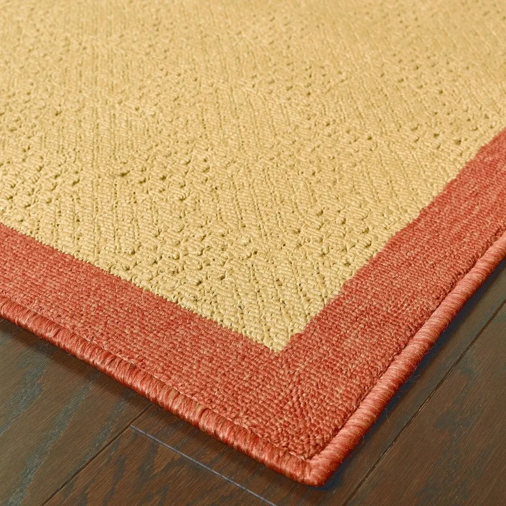 Vista Home Addis Borders Indoor/ Outdoor Area Rug