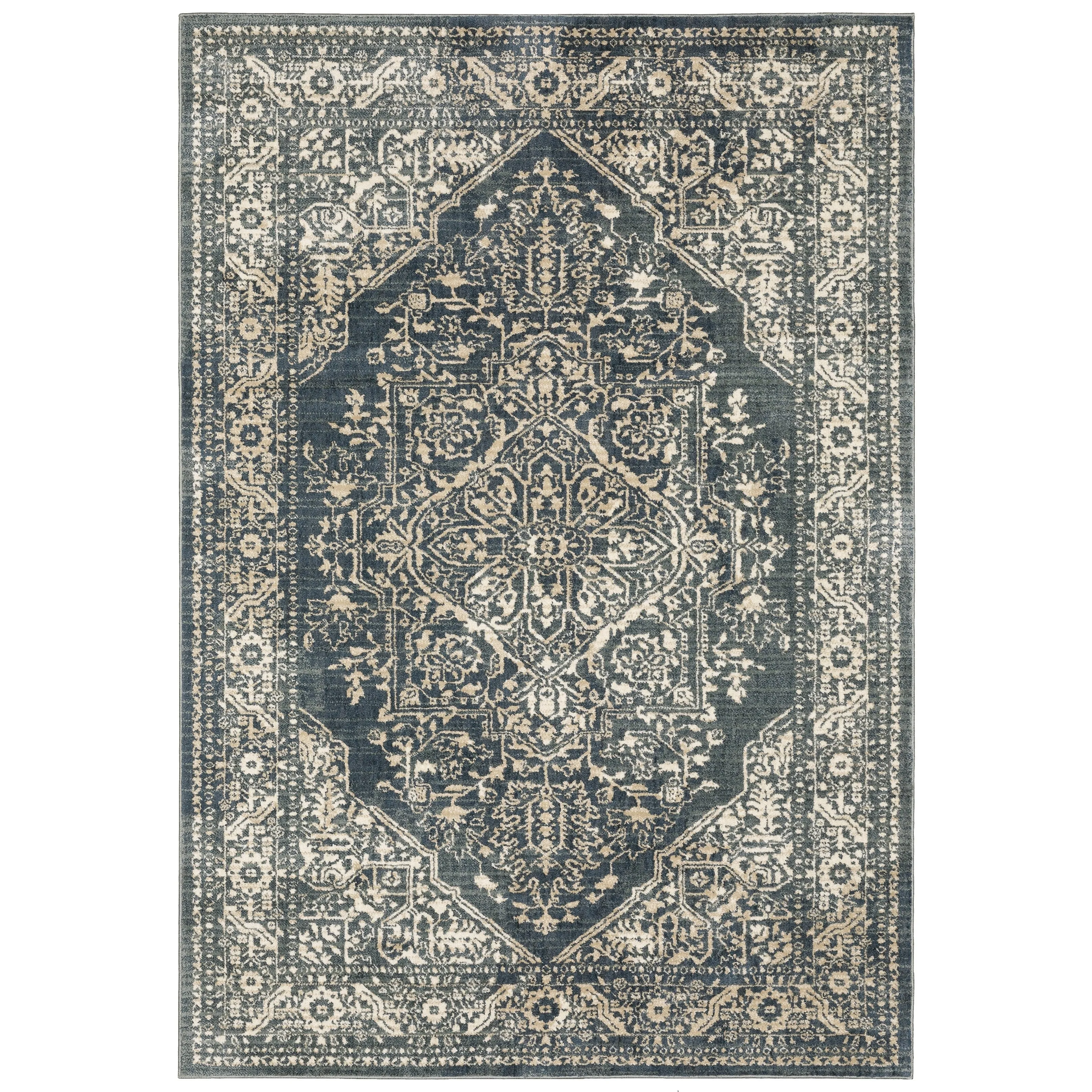 Vista Home Fawn Bohemian Medallion Area Rug