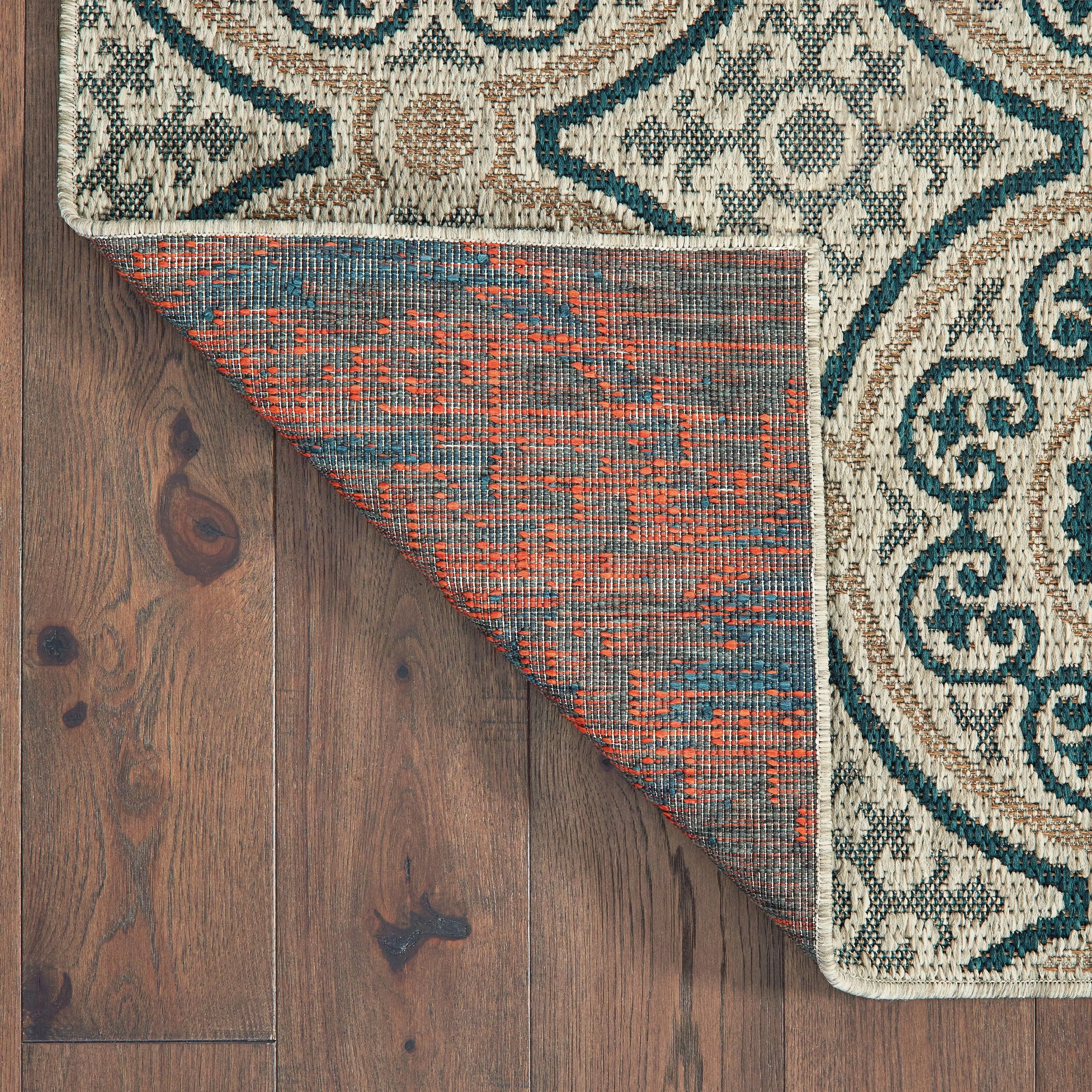 Vista Home Higgins Panel Medallion Indoor/ Outdoor Area Rug by Havenside Home