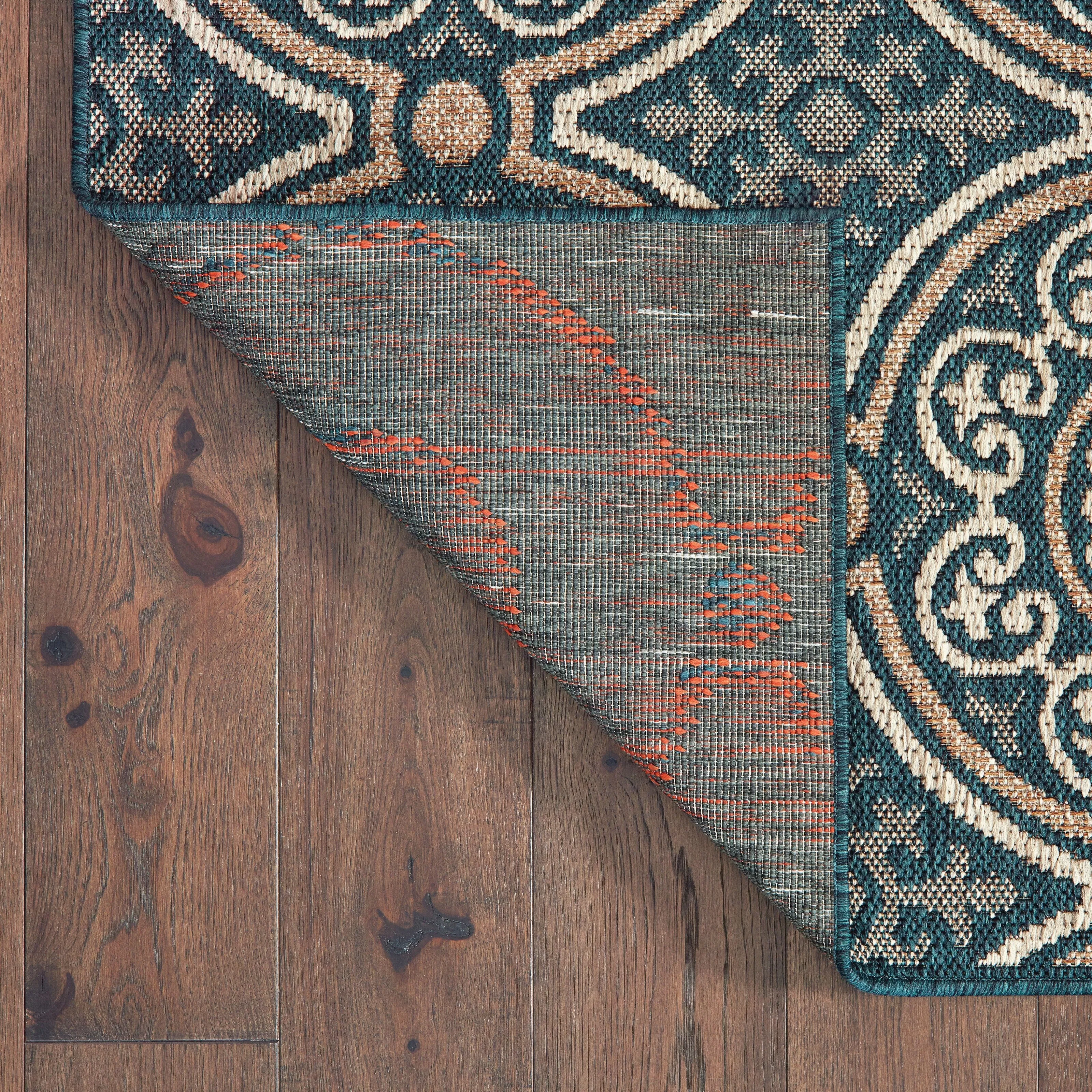 Vista Home Higgins Panel Medallion Indoor/ Outdoor Area Rug by Havenside Home