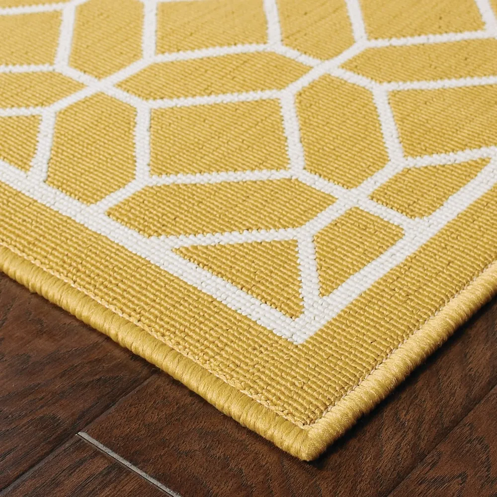 Vista Home Rio Mar Tile Inspired Trellis Pattern Indoor/ Outdoor Area Rug