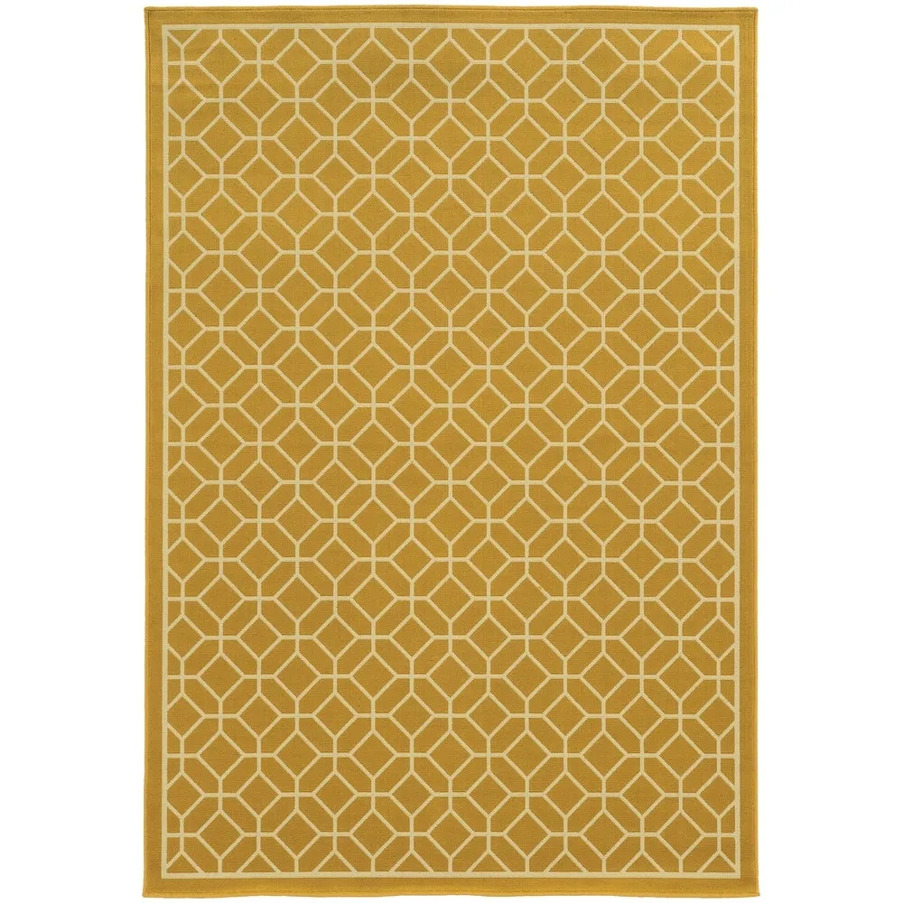Vista Home Rio Mar Tile Inspired Trellis Pattern Indoor/ Outdoor Area Rug