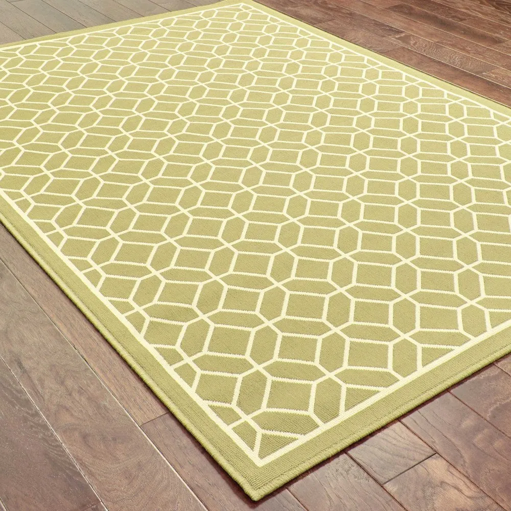 Vista Home Rio Mar Tile Inspired Trellis Pattern Indoor/ Outdoor Area Rug