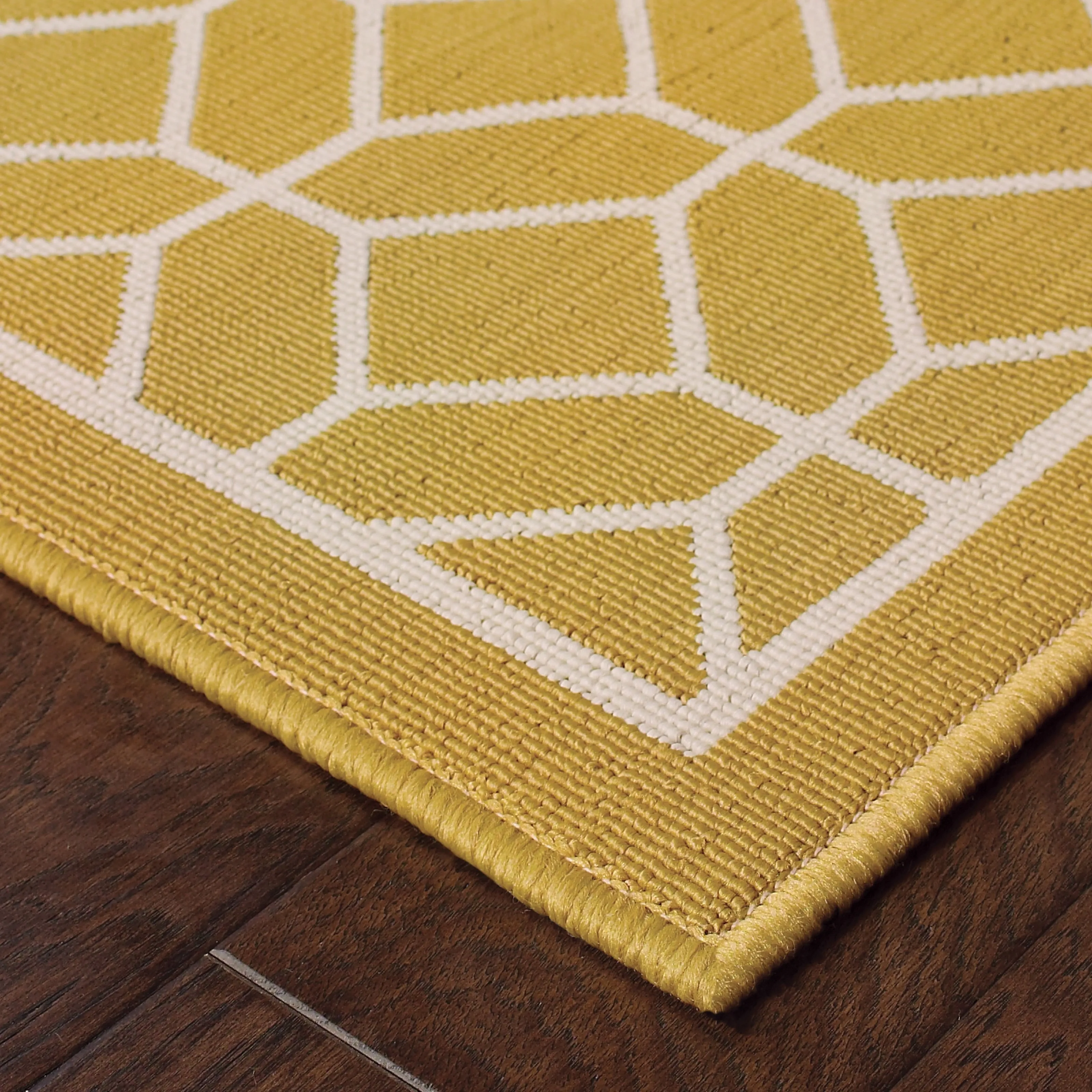 Vista Home Rio Mar Tile Inspired Trellis Pattern Indoor/ Outdoor Area Rug