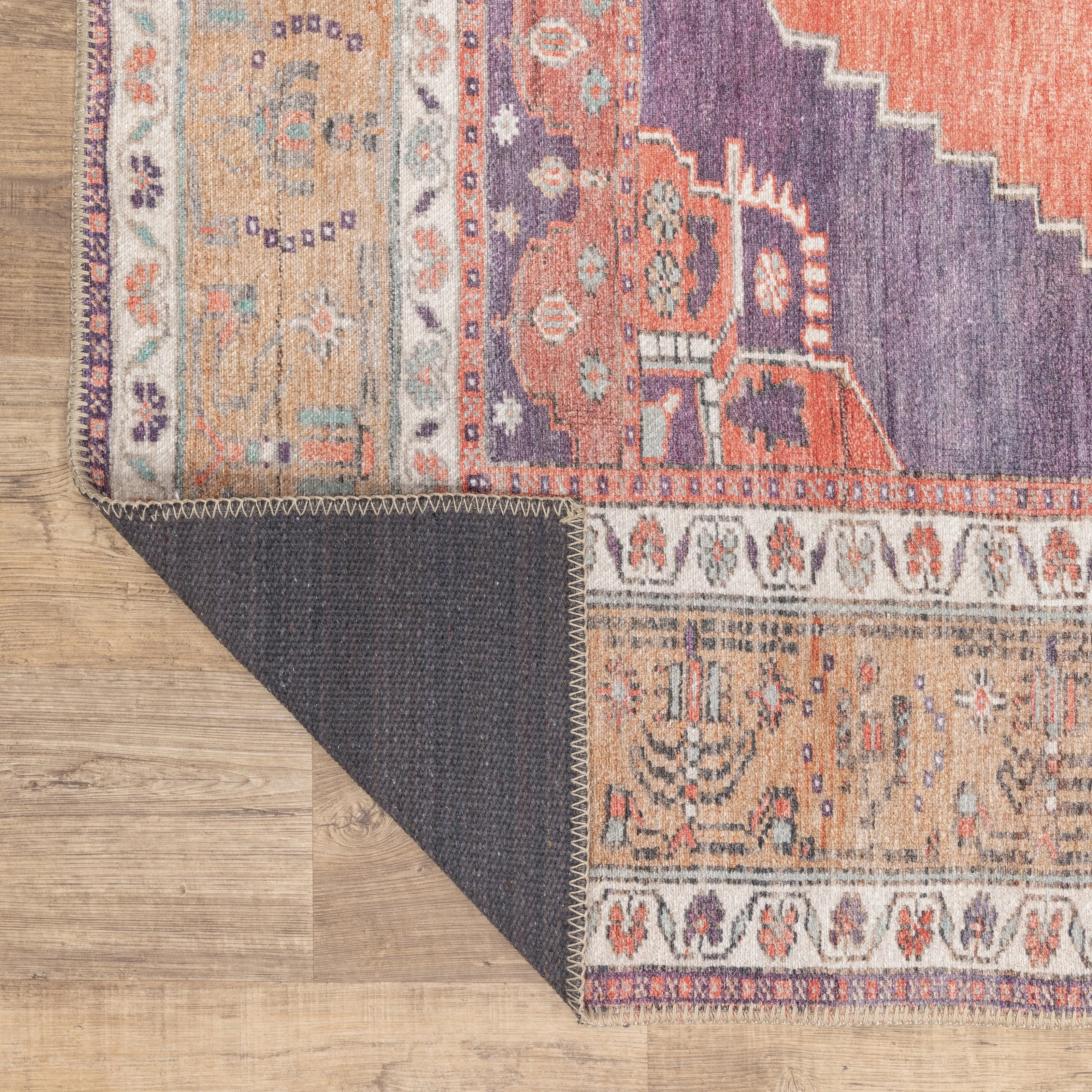 Vista Home Sasha Vintage Bohemian Medallion Area Rug