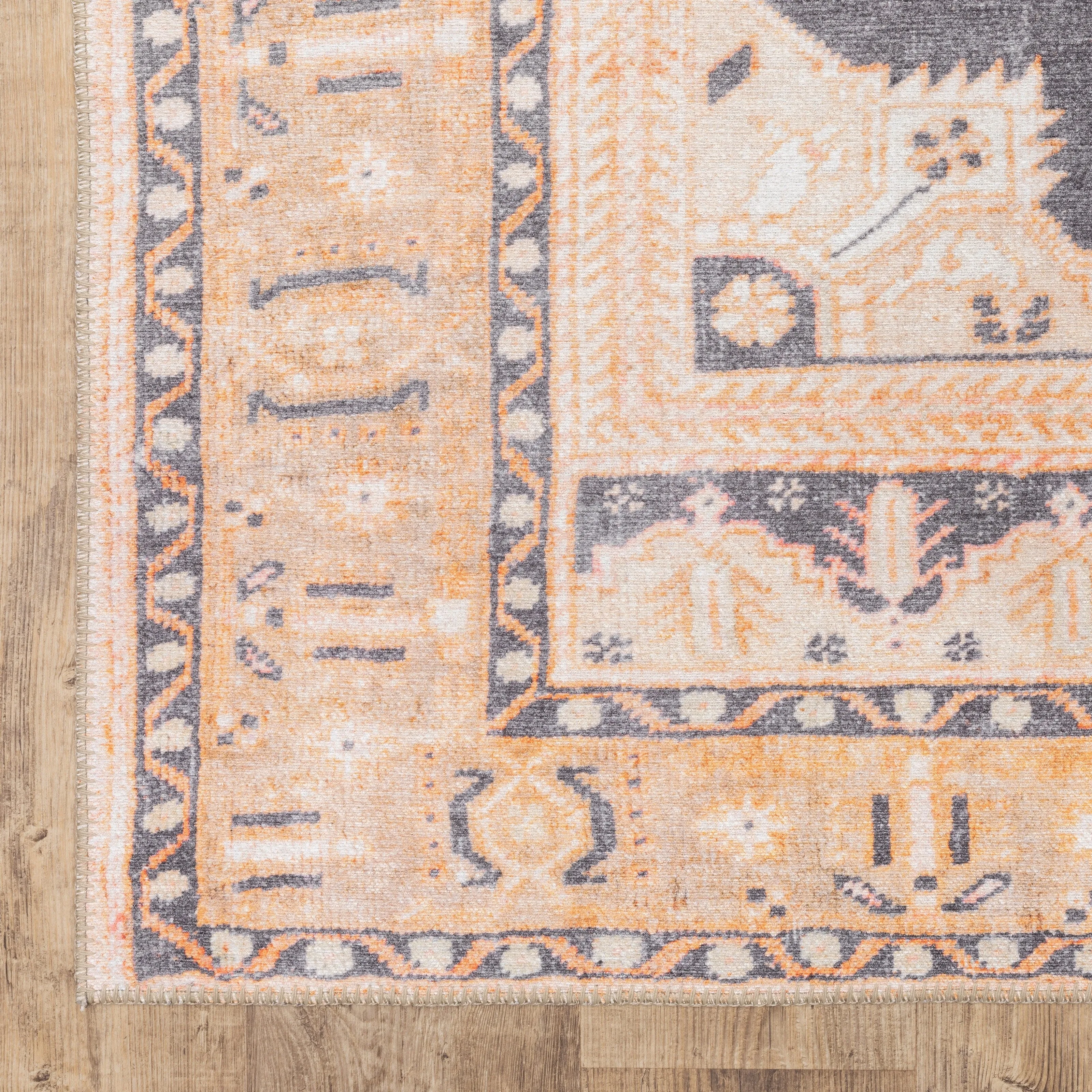 Vista Home Sasha Vintage Bohemian Medallion Area Rug