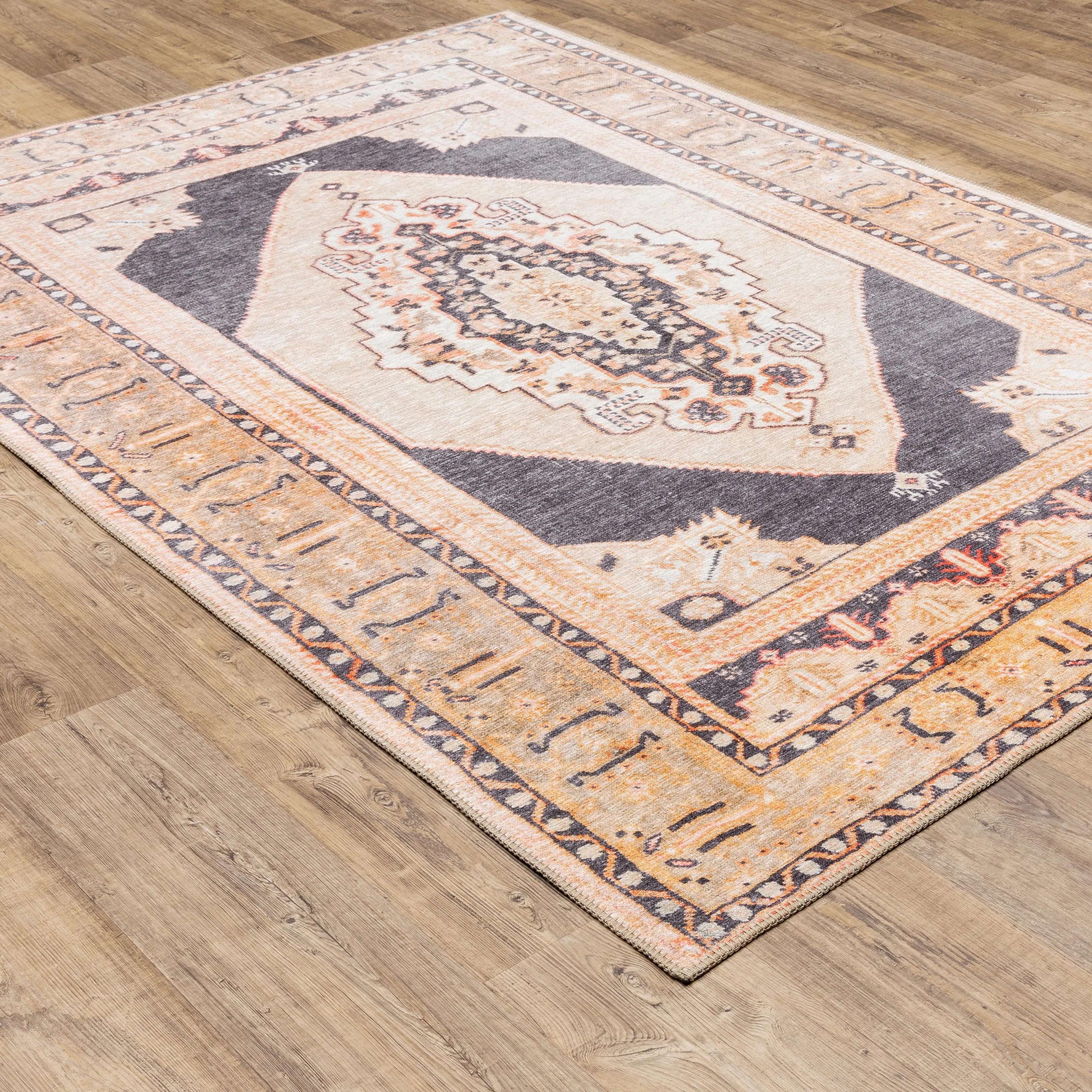 Vista Home Sasha Vintage Bohemian Medallion Area Rug