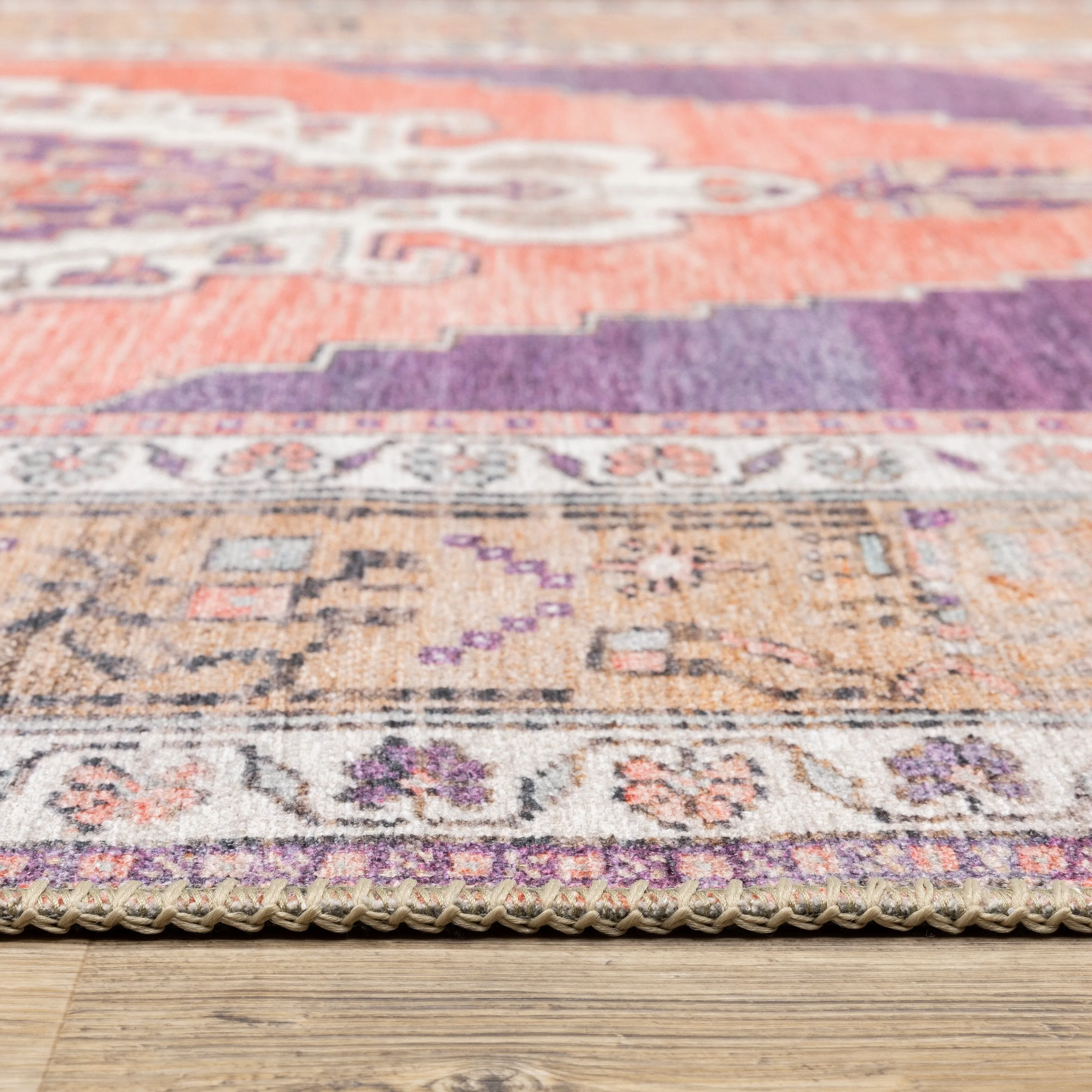 Vista Home Sasha Vintage Bohemian Medallion Area Rug