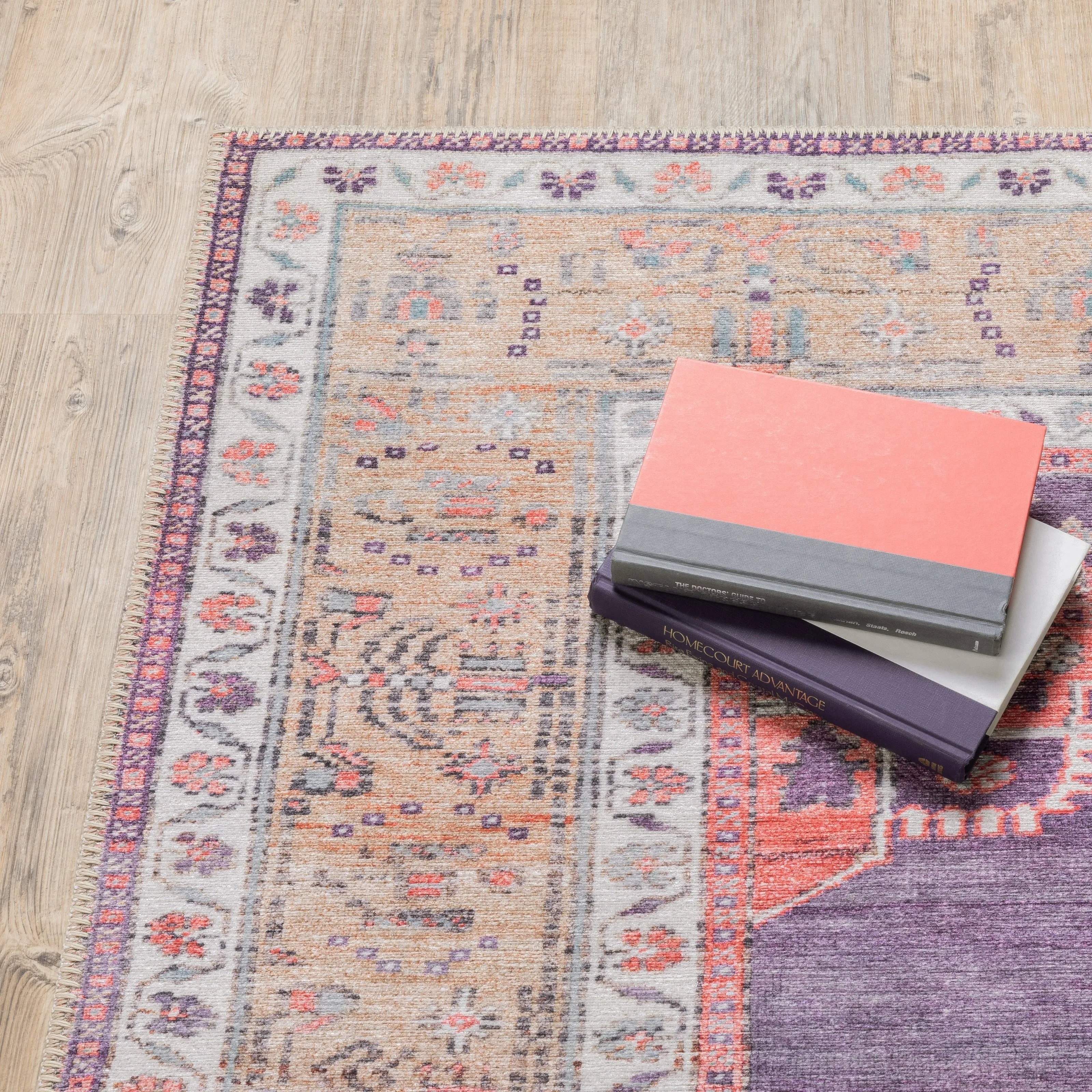 Vista Home Sasha Vintage Bohemian Medallion Area Rug