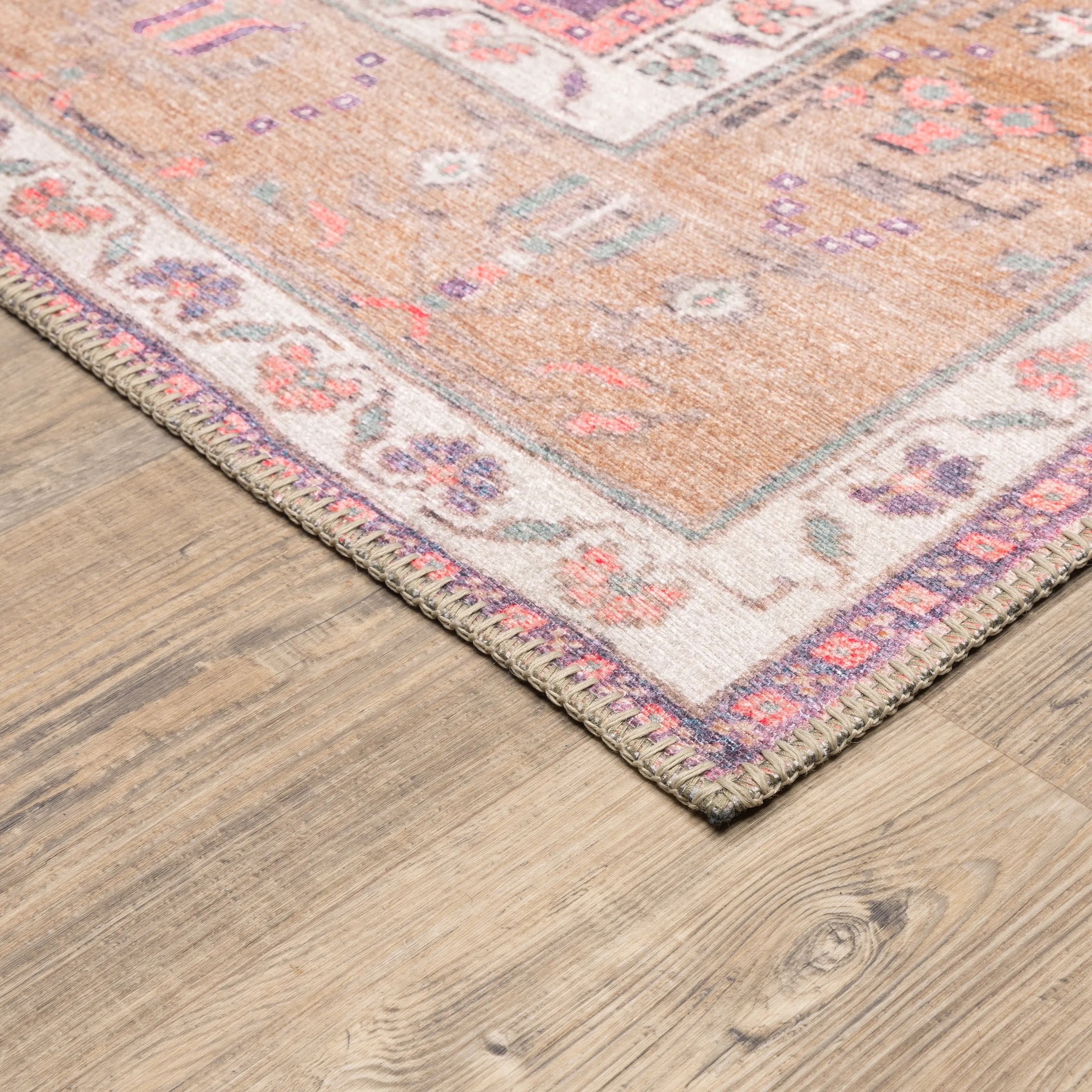 Vista Home Sasha Vintage Bohemian Medallion Area Rug