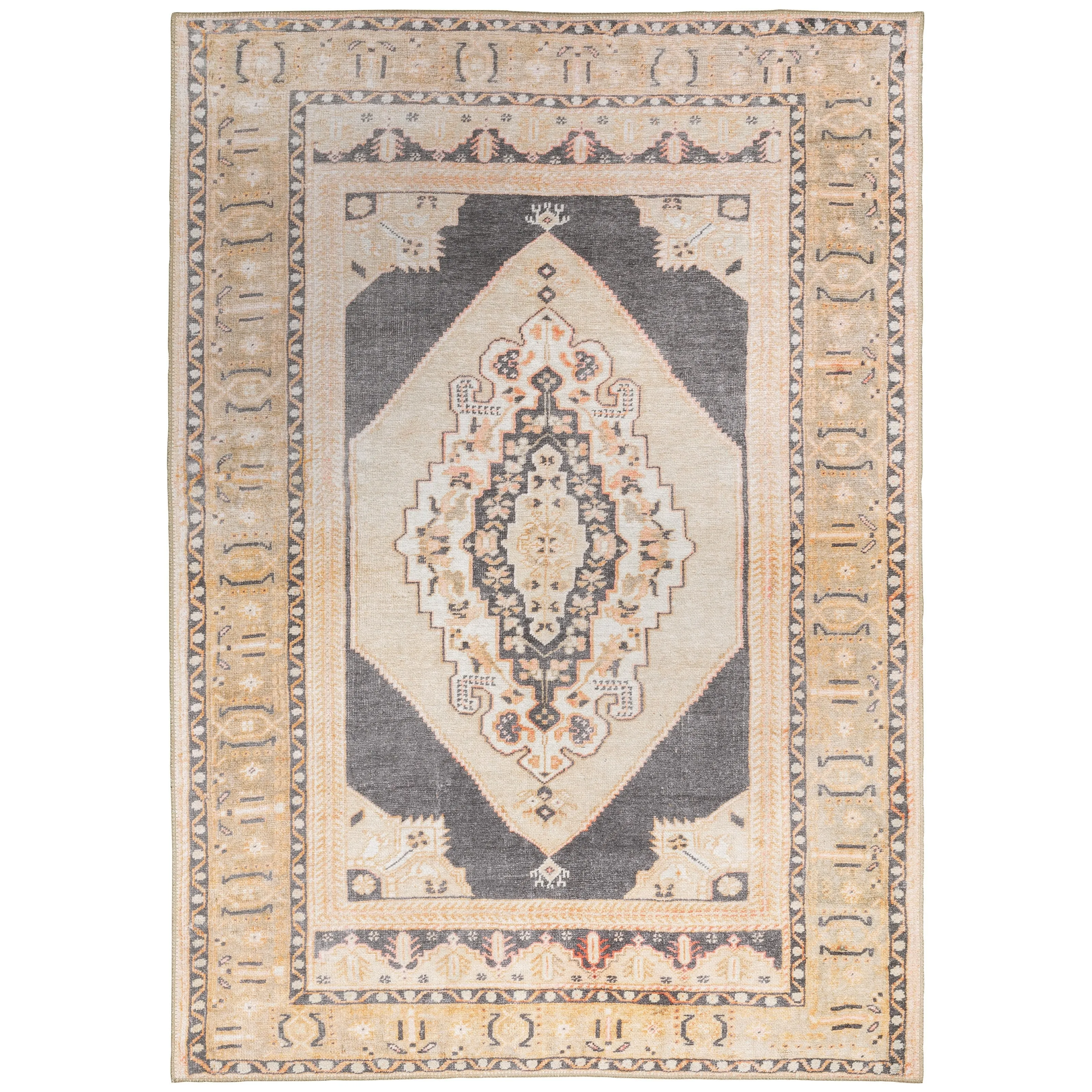 Vista Home Sasha Vintage Bohemian Medallion Area Rug