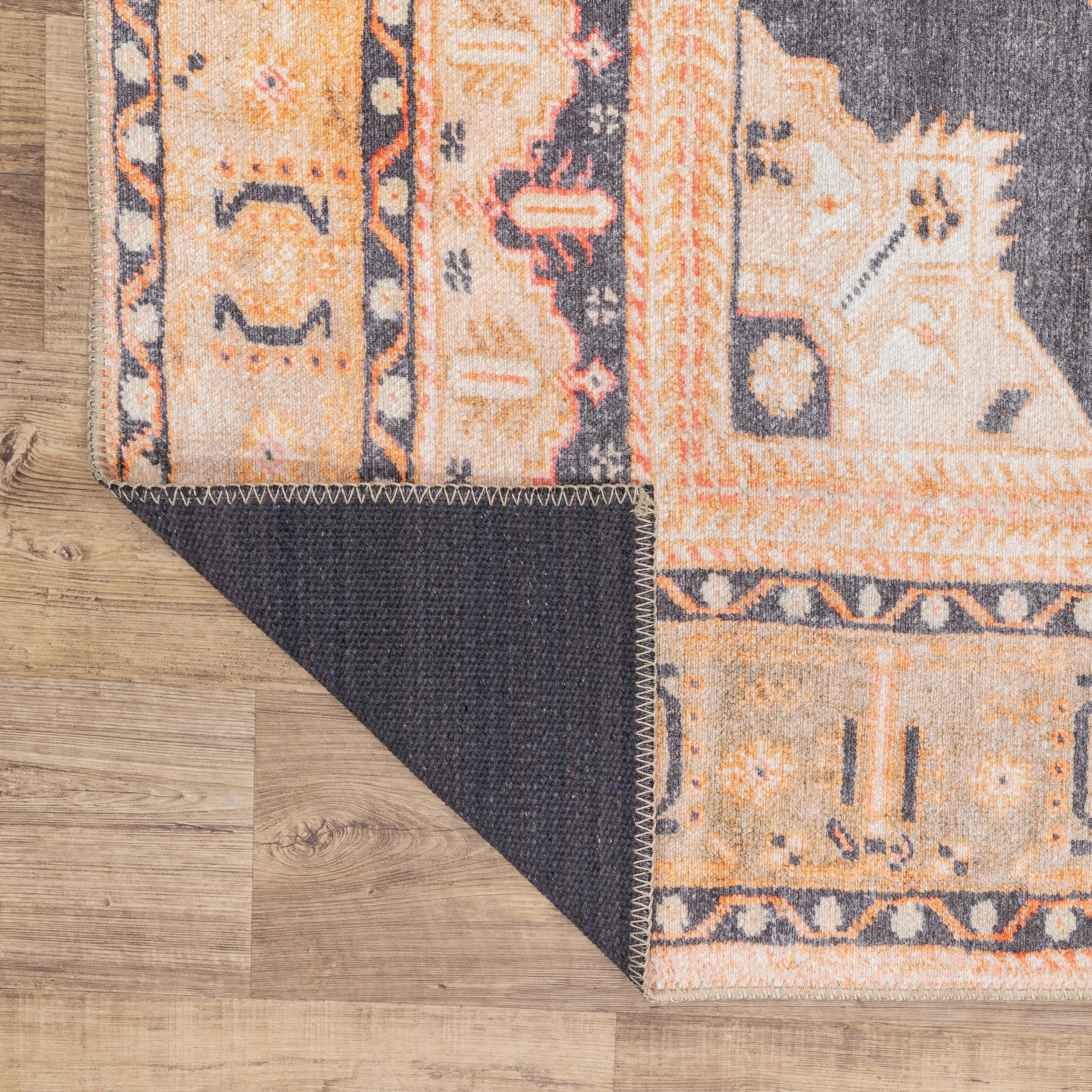Vista Home Sasha Vintage Bohemian Medallion Area Rug