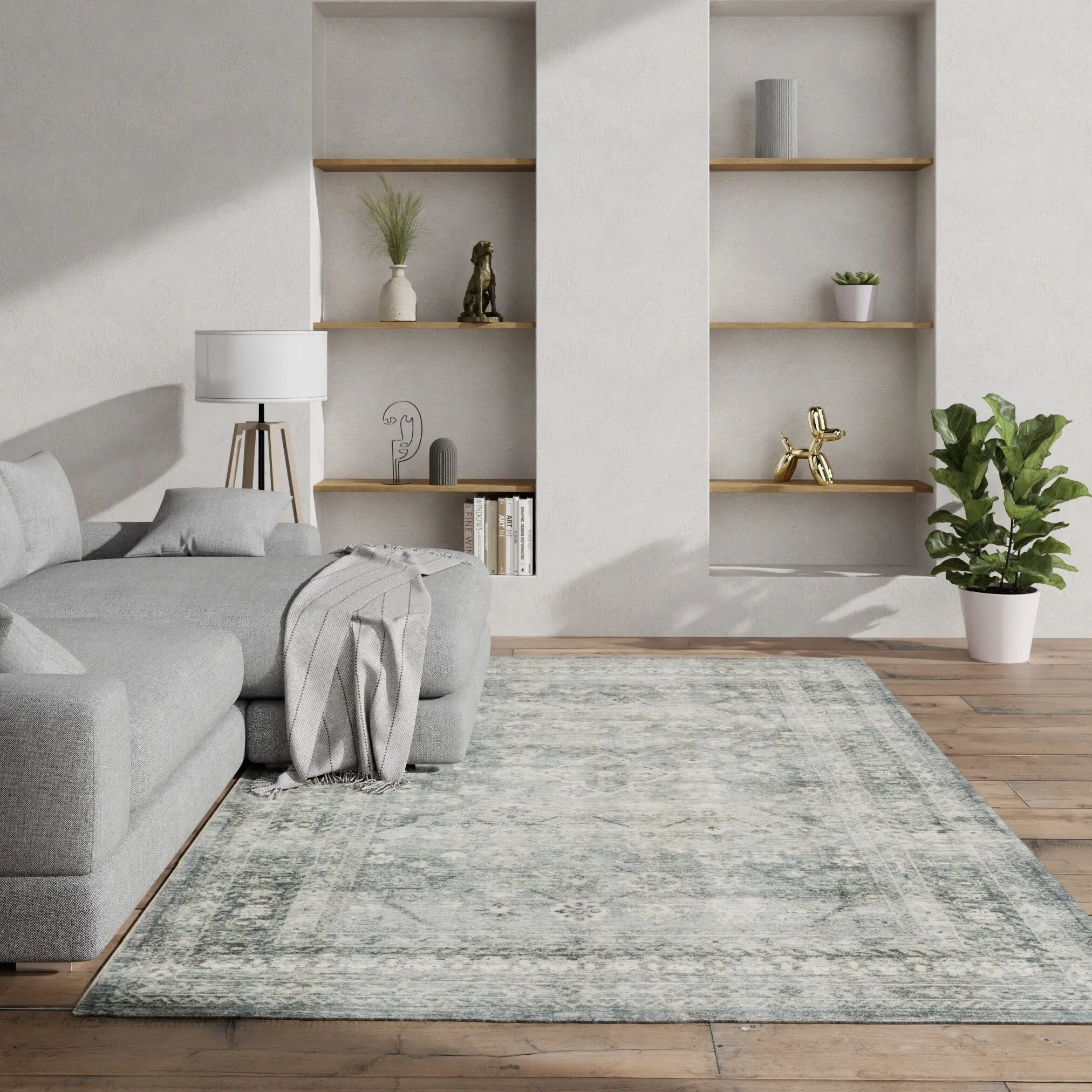 Vista Home Stellan Vintage Bohemian Area Rug
