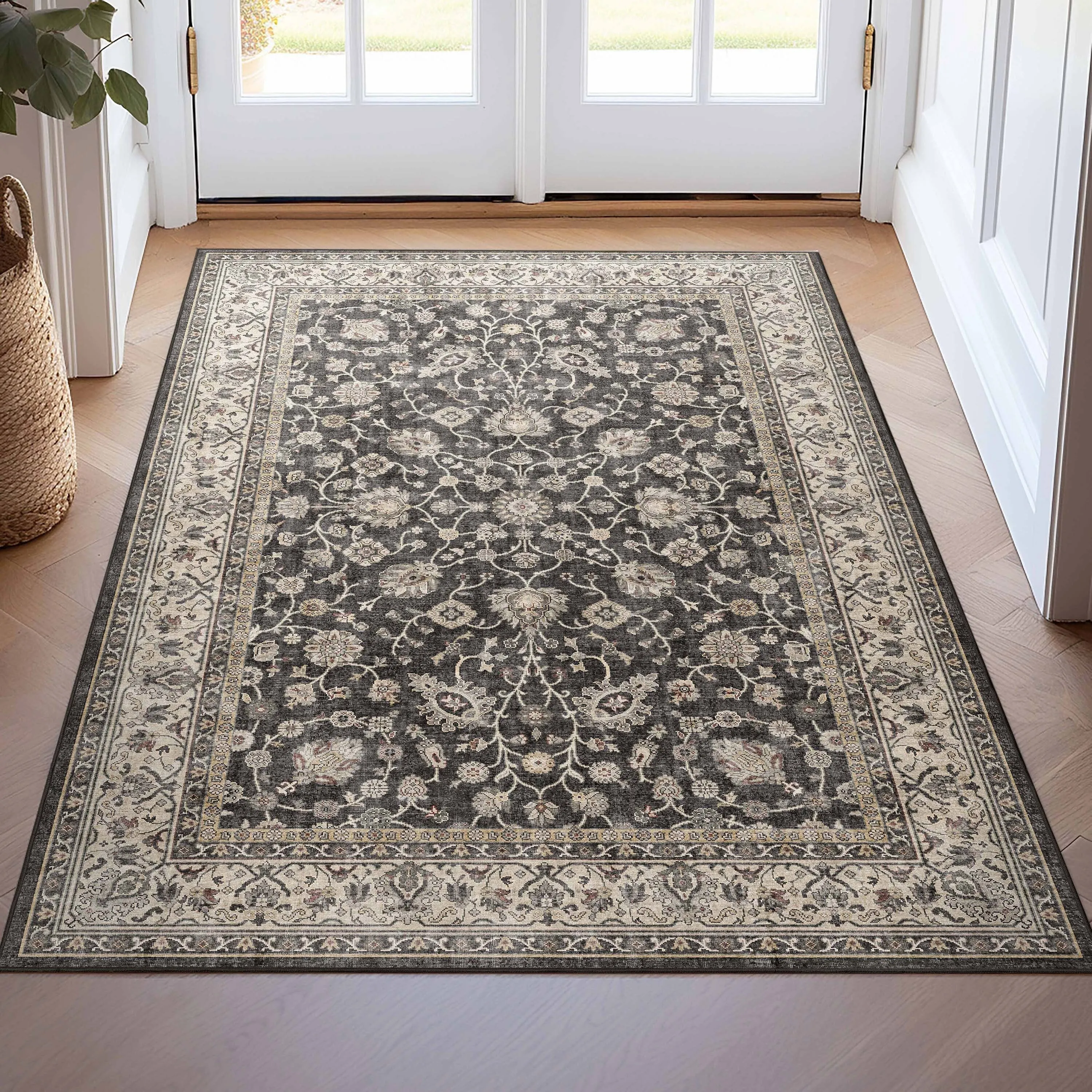 Well Woven Asha Rome Vintage Oriental Persian Flat-Weave Area Rug