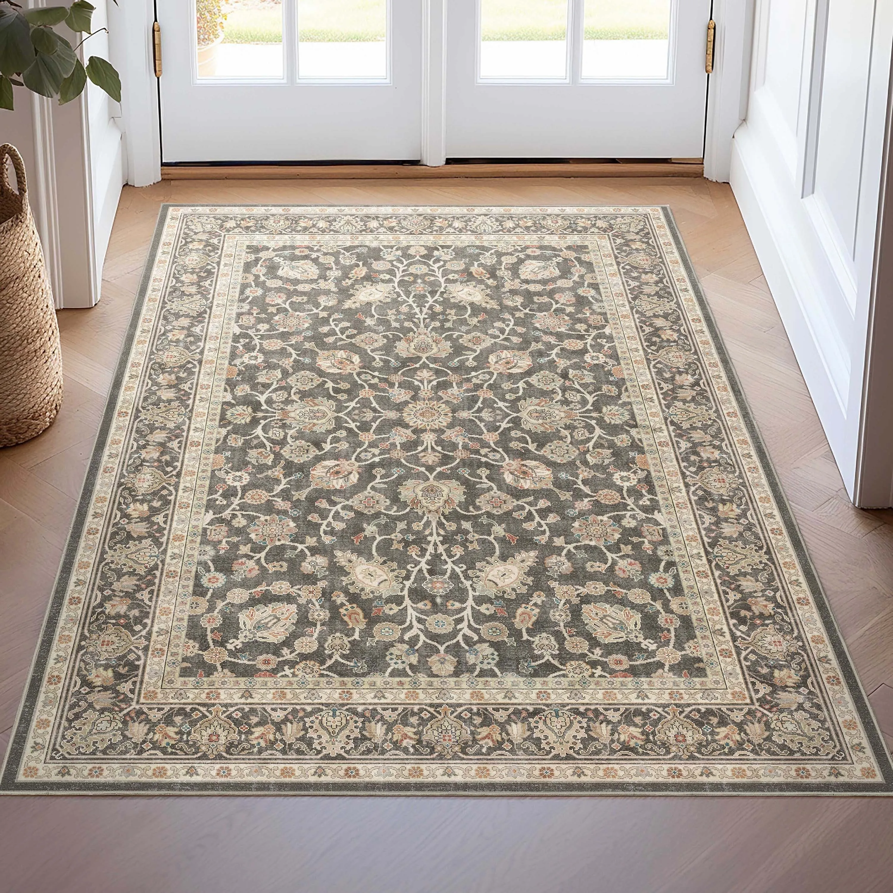 Well Woven Asha Rome Vintage Oriental Persian Flat-Weave Area Rug