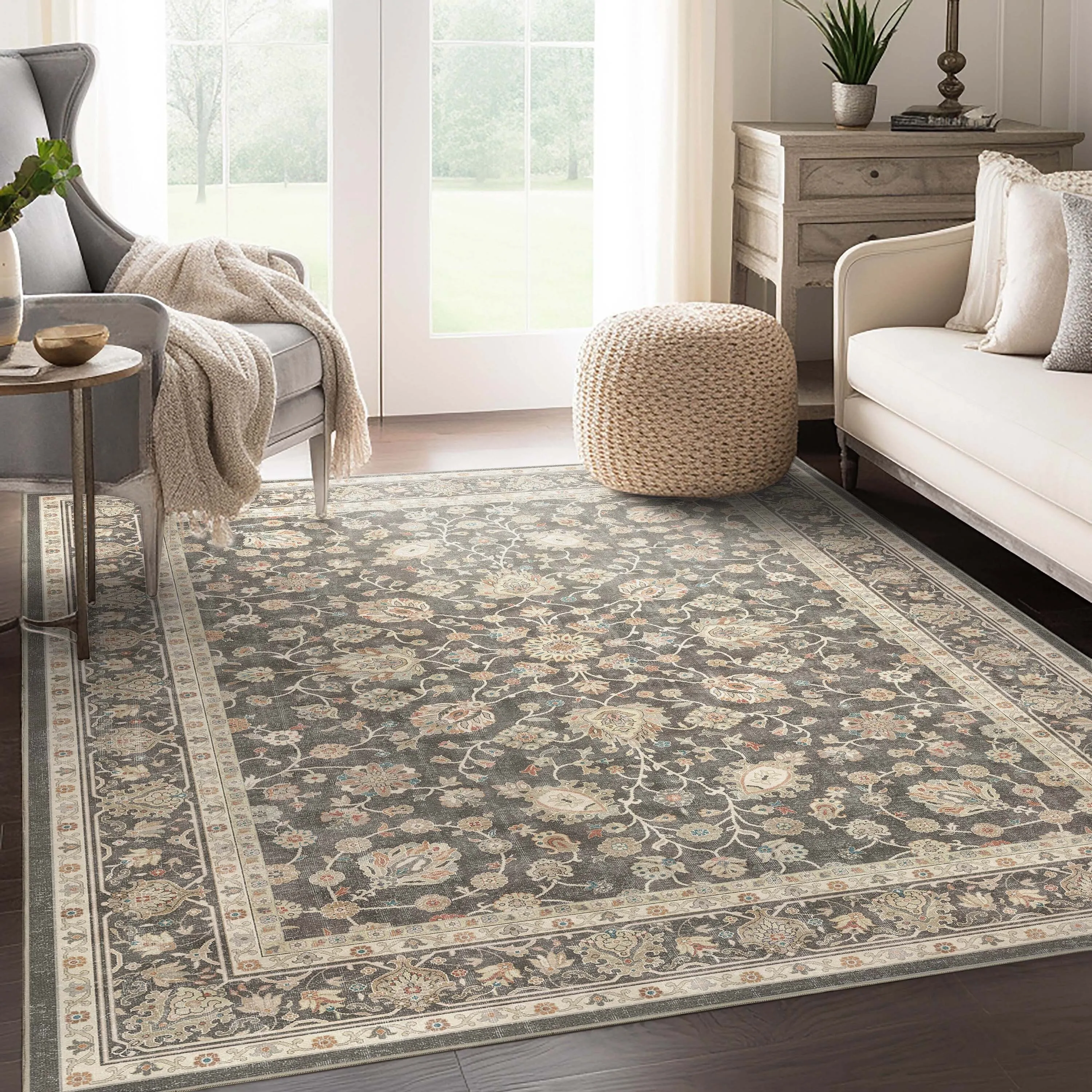 Well Woven Asha Rome Vintage Oriental Persian Flat-Weave Area Rug