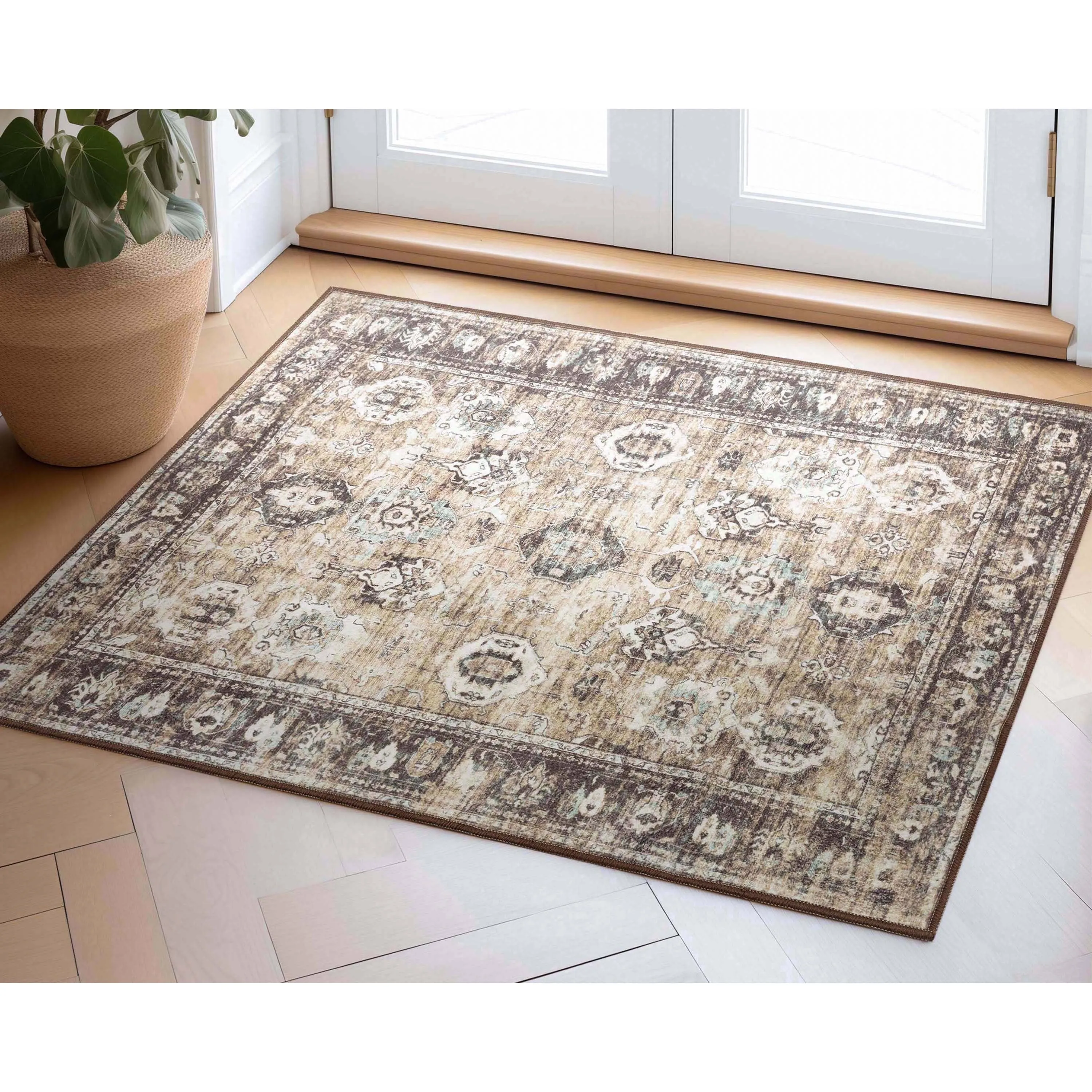 Well Woven Elle Basics Intrigue Vintage Tribal Washable Rug