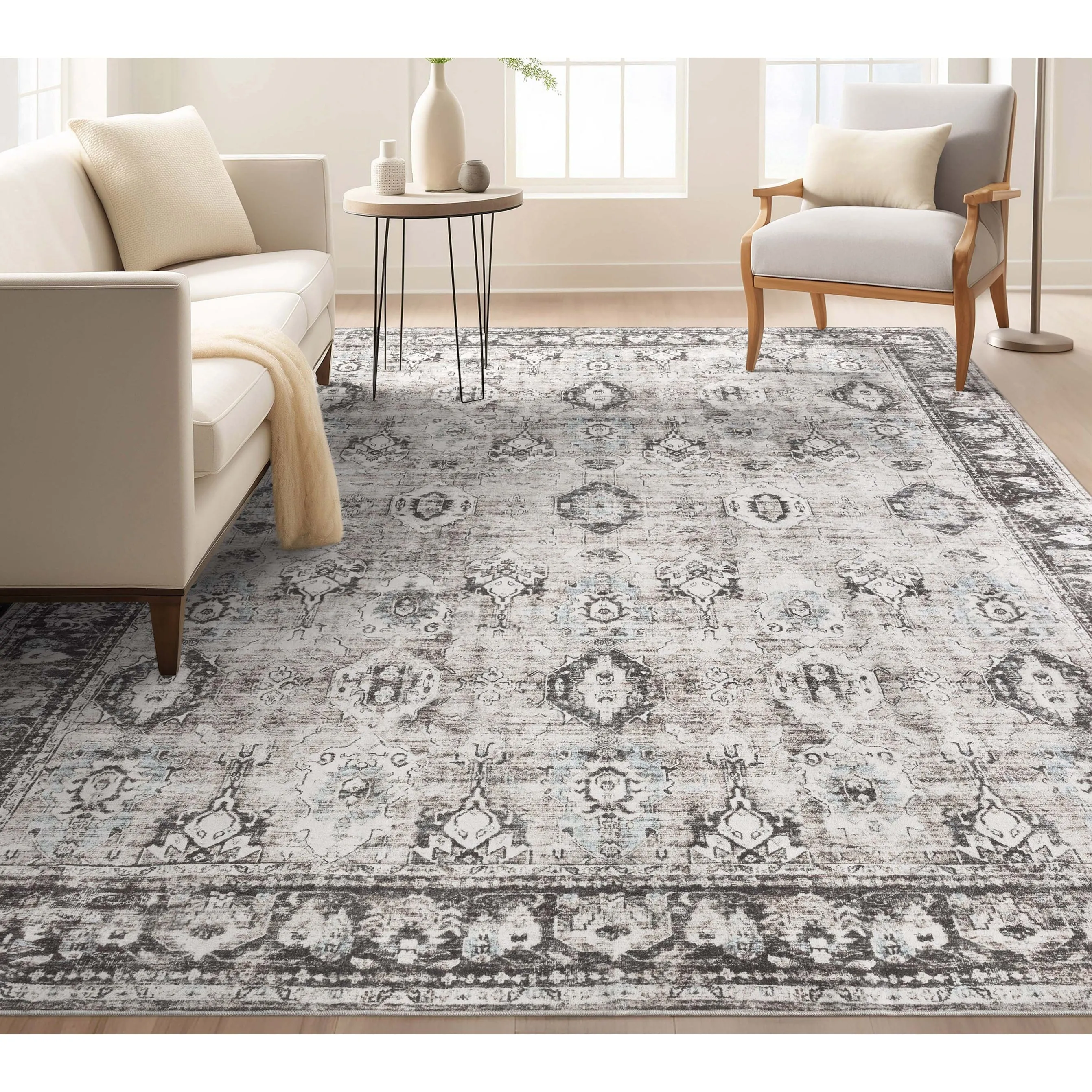 Well Woven Elle Basics Intrigue Vintage Tribal Washable Rug