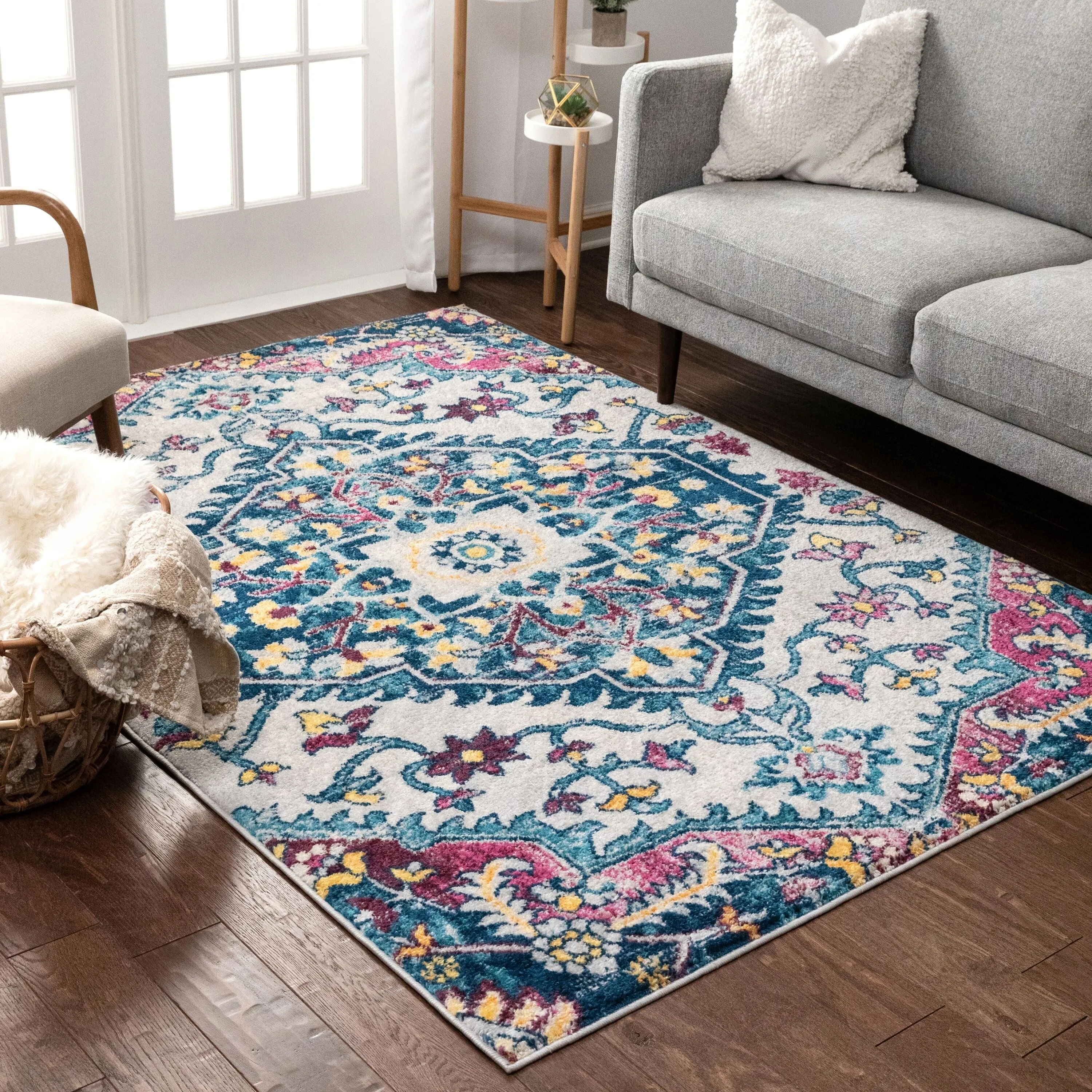 Well Woven Mystic Gwendolyn Persian Oriental Bohemian Area Rug