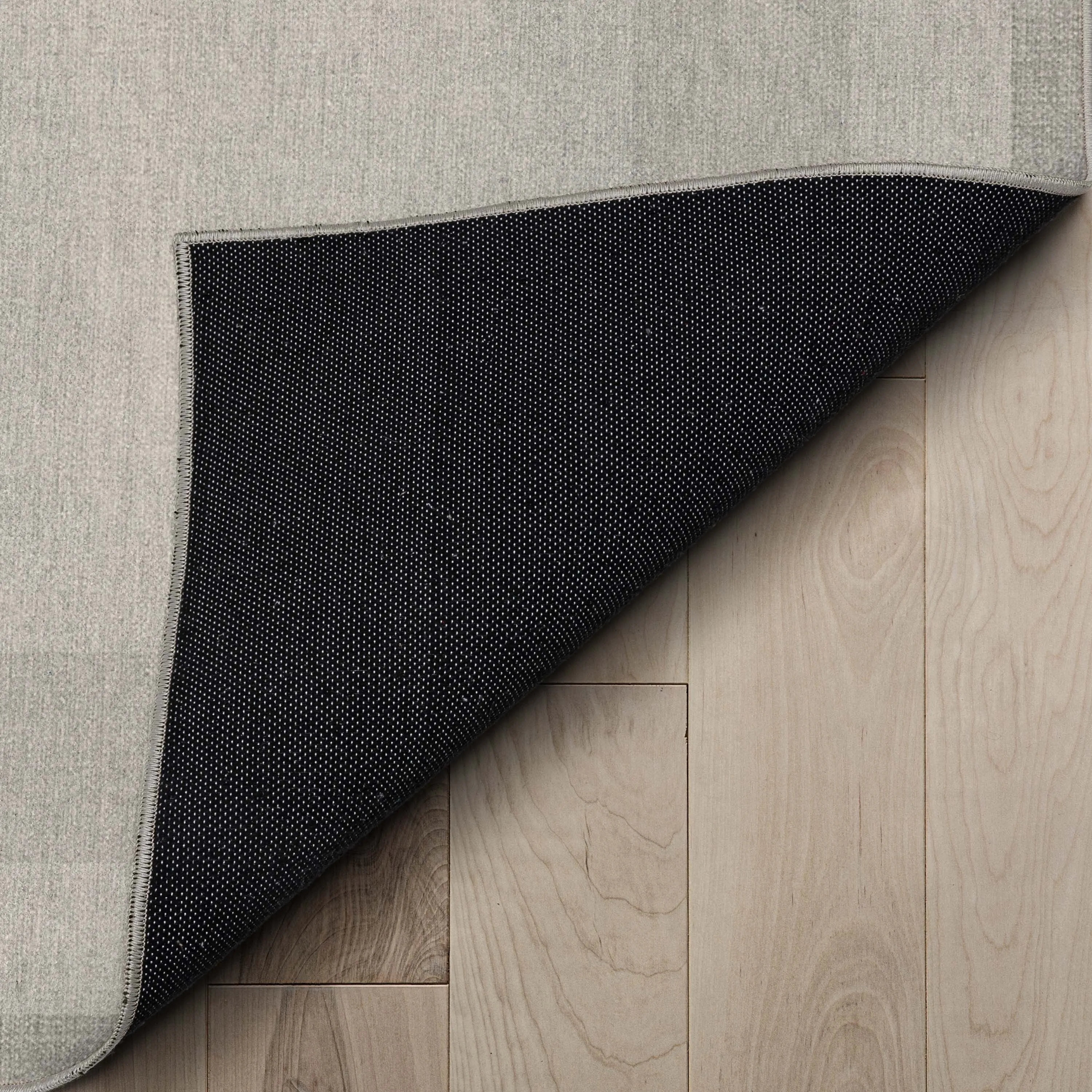 Well Woven Plain Border Flat-Weave Area Rug