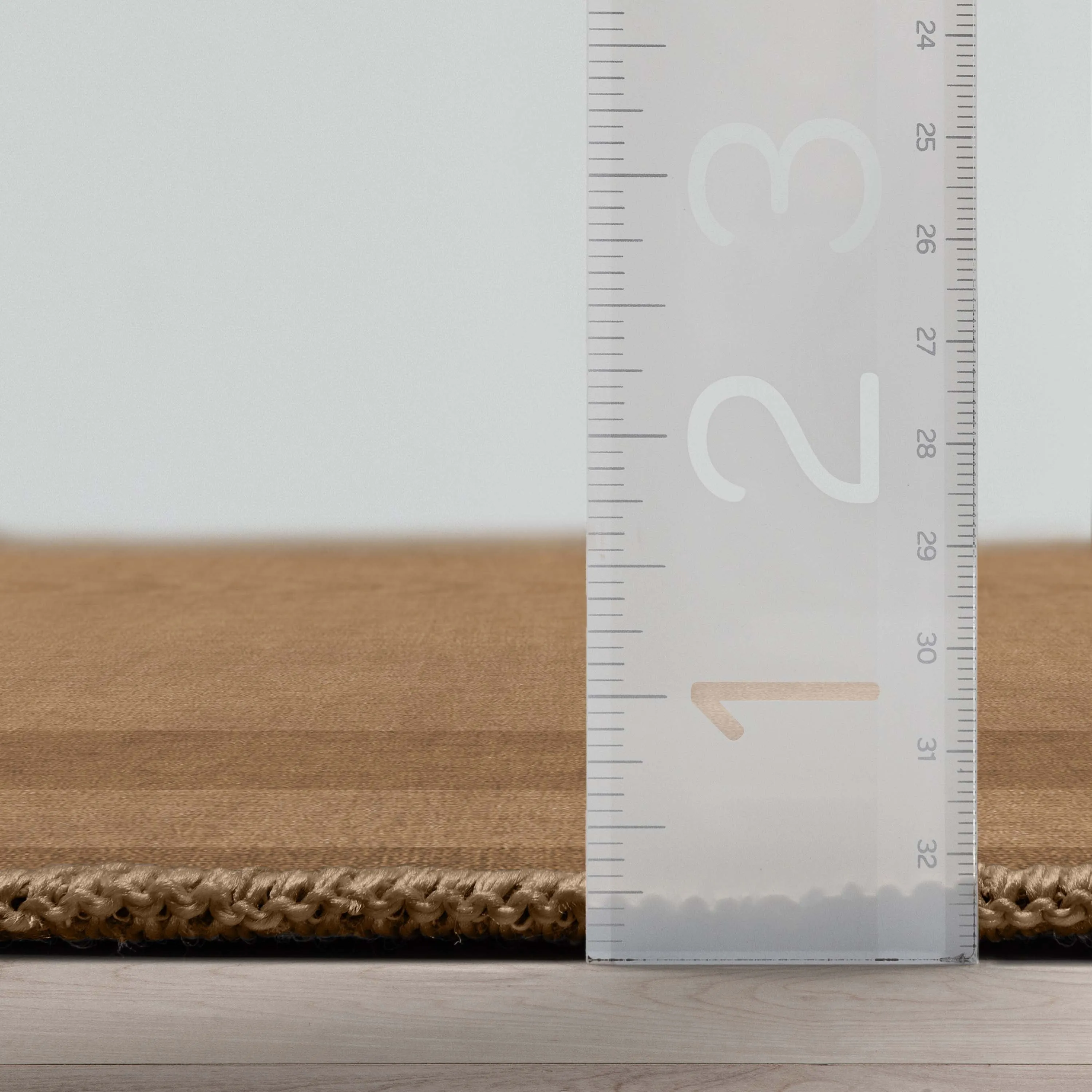Well Woven Plain Border Flat-Weave Area Rug