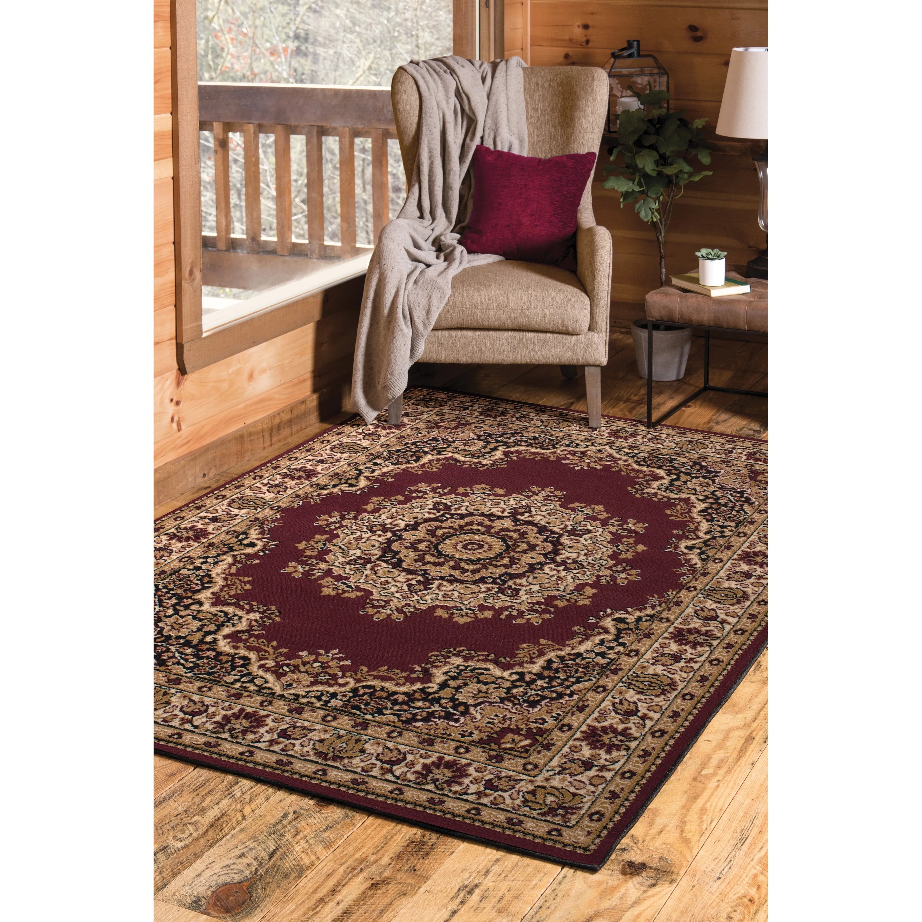 Westfield Home Montclaire Faustina Medallion Area Rug