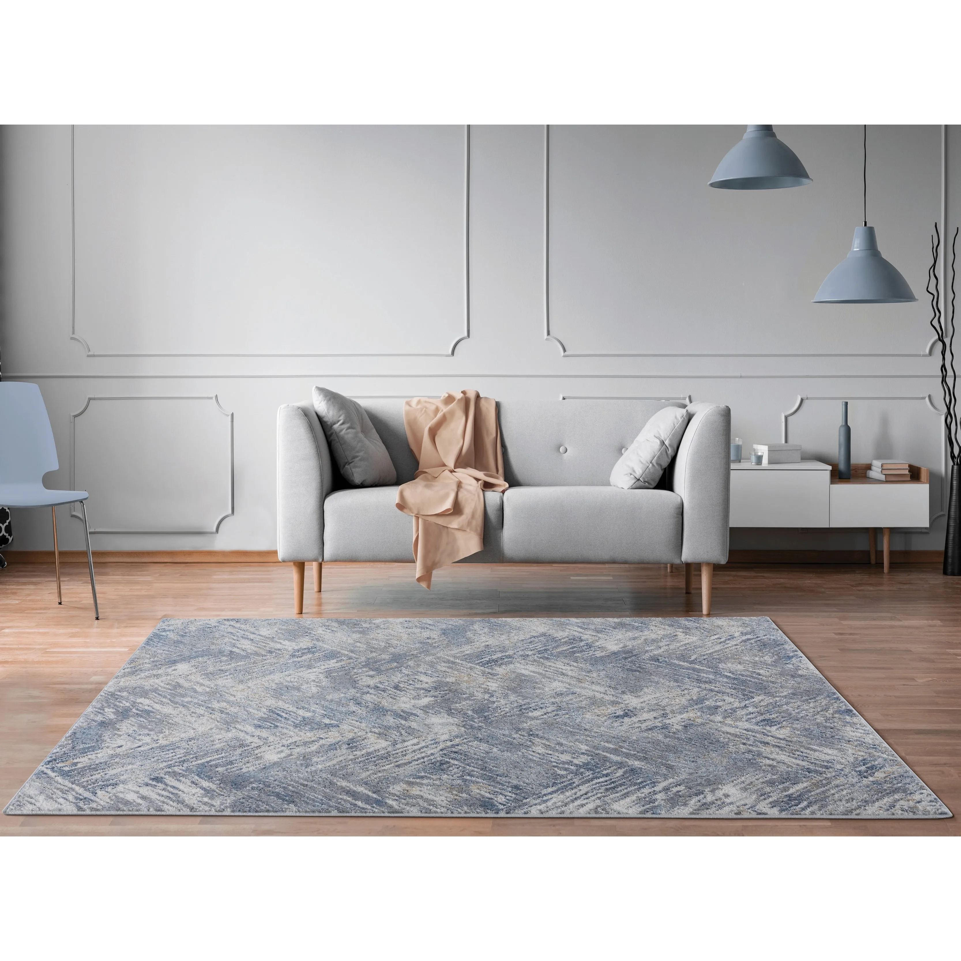 Westfield Home Sonoma Plava Boja Blue Area Rug